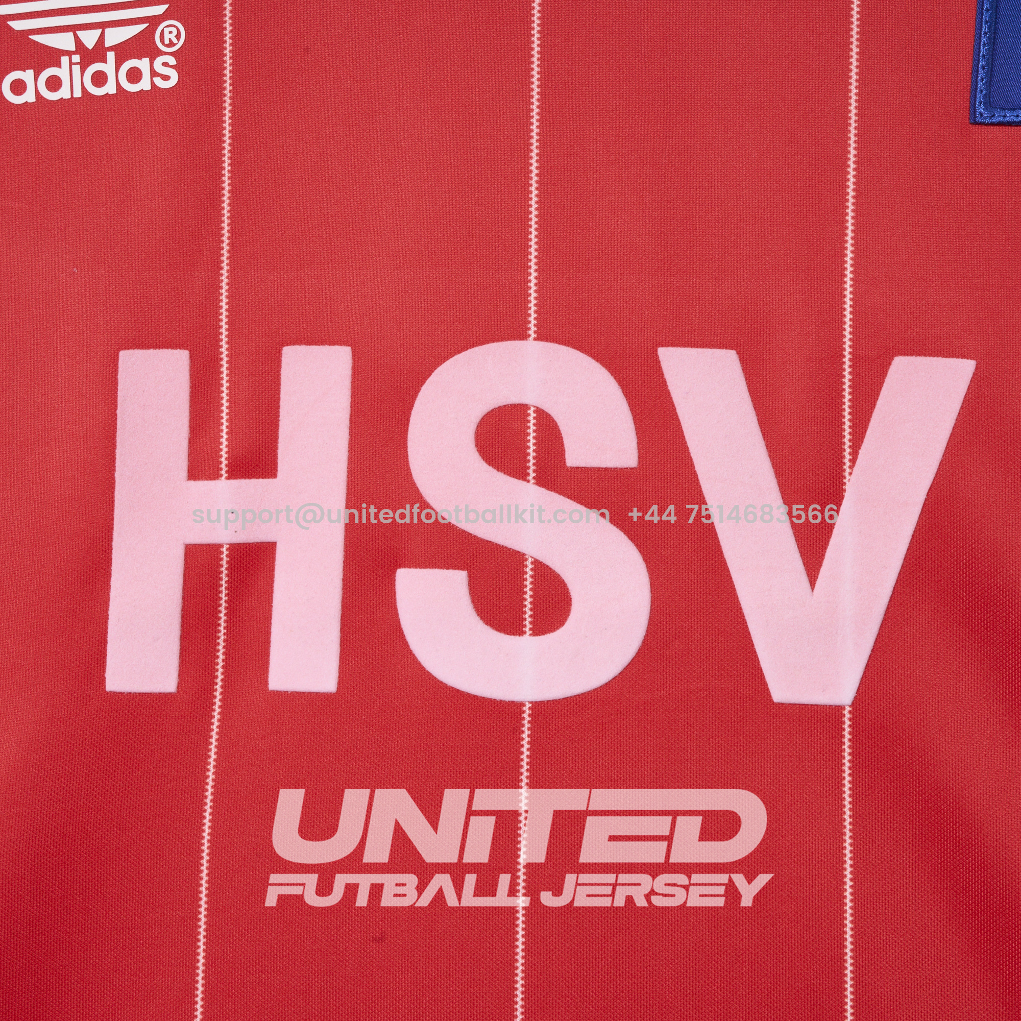 Unitedfootballkit.com | Retro Hamburger SV 83-84 Away Stadium Jersey -Customize Name, Number and Patch | Worldwide Shipping