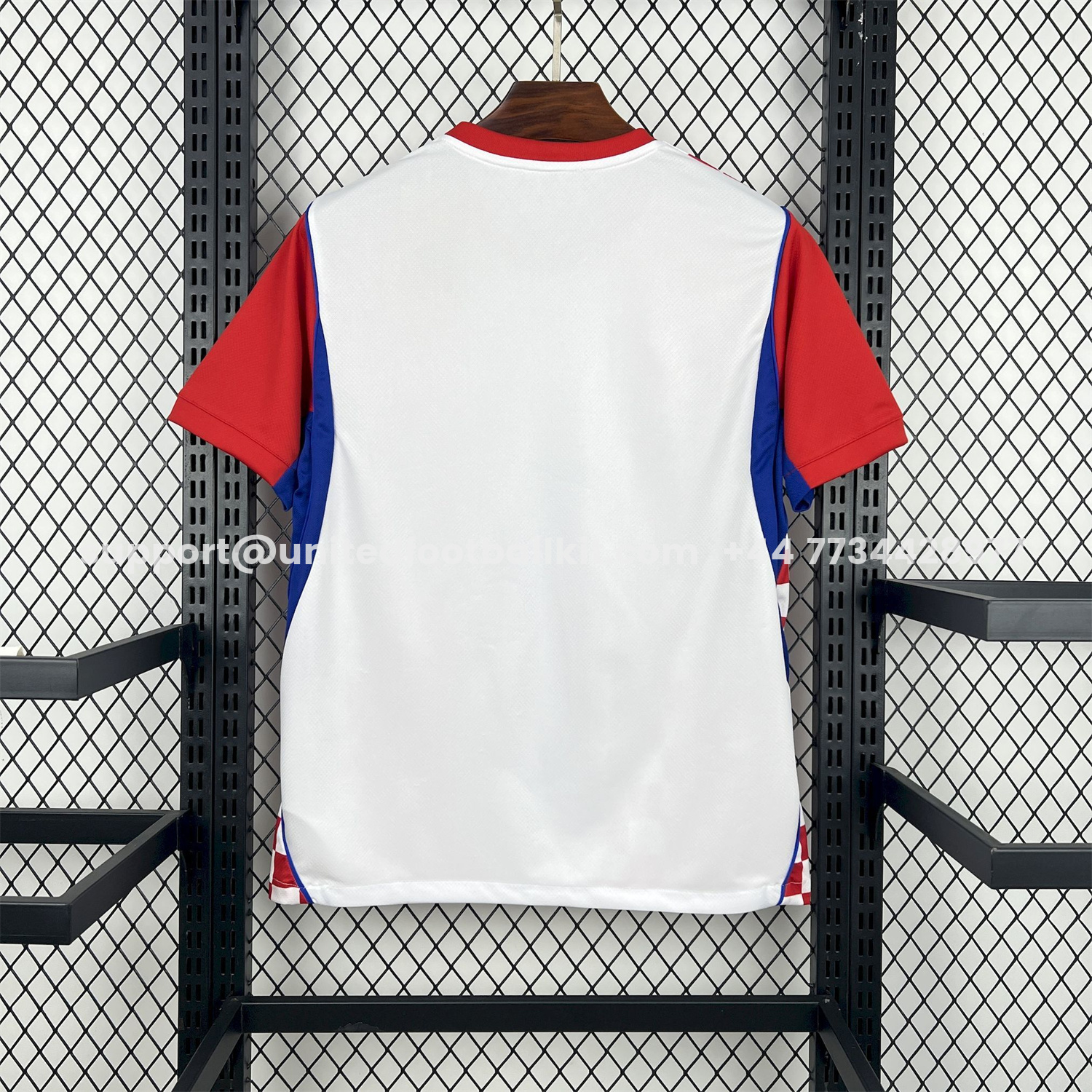 Unitedfootballkit.com | Croatia 2026 Home White And Red Jersey - Fans Version -Customize Name, Number and Patch | Worldwide Shipping