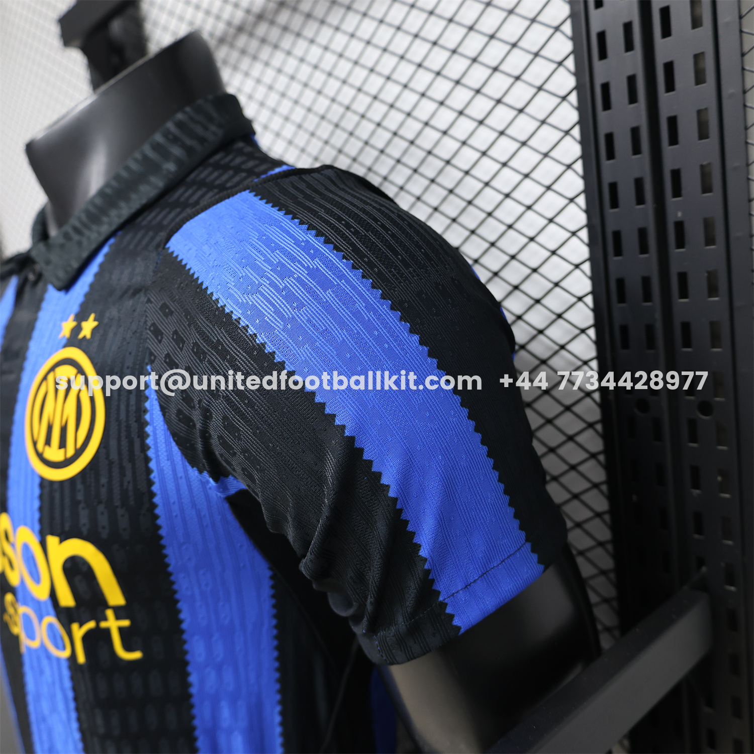 Unitedfootballkit.com | Inter Milan 26-27 Home Jersey - Player Version -Customize Name, Number and Patch | Worldwide Shipping