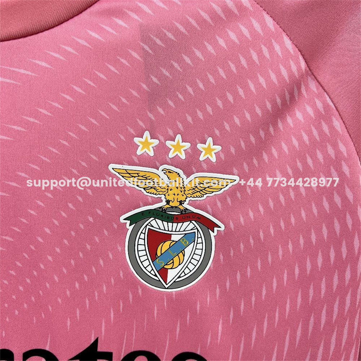 Unitedfootballkit.com | Benfica 25-26 Pink Goalkeeper Jersey - Fans Version -Customize Name, Number and Patch | Worldwide Shipping