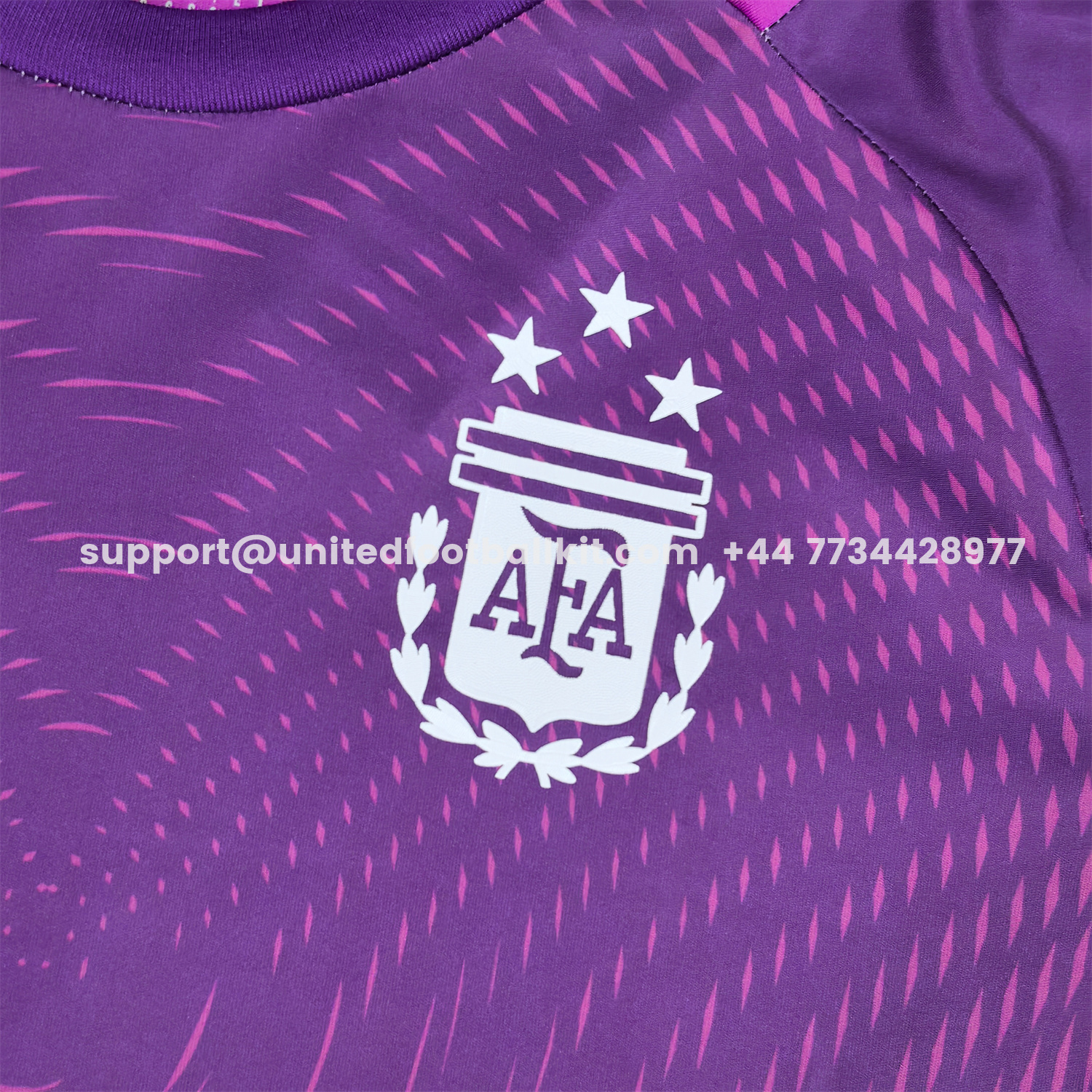 Unitedfootballkit.com | Argentina 25-26 Purple Goalkeeper Jersey - Fans Version -Customize Name, Number and Patch | Worldwide Shipping