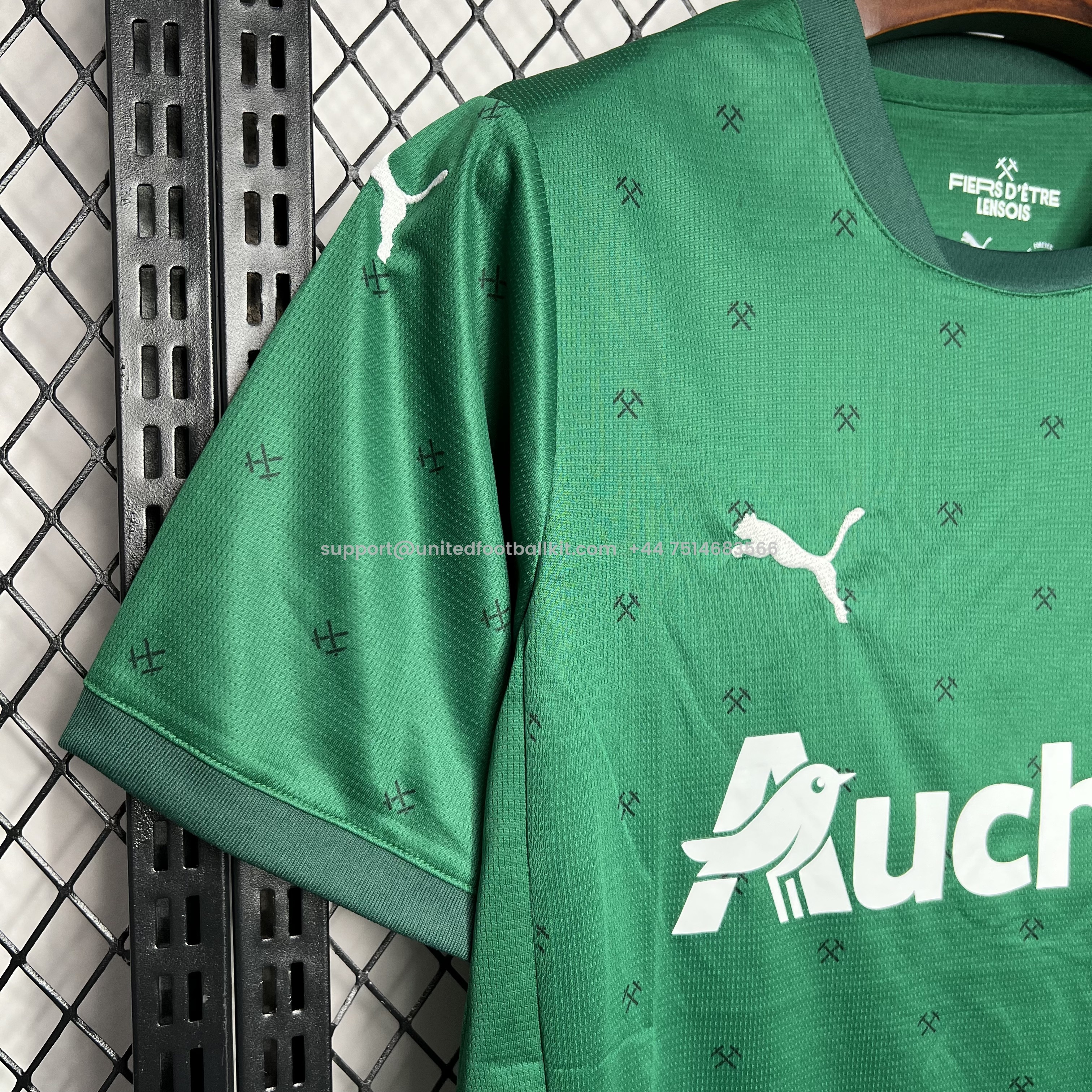 Unitedfootballkit.com | RC Lens 24-25 Away Jersey - Fans Version -Customize Name, Number and Patch | Worldwide Shipping