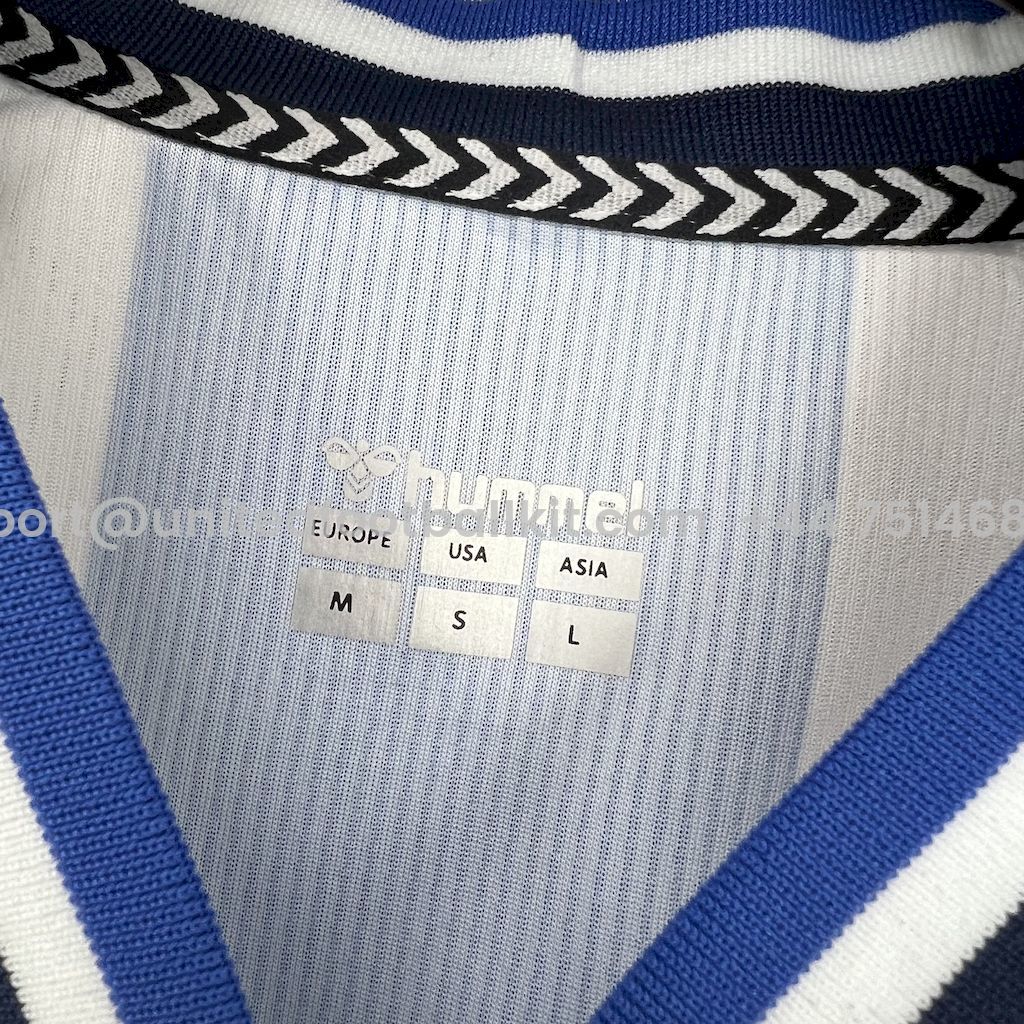 Unitedfootballkit.com | Málaga 24-25 La Liga Promotion 25th Anniversary Jersey - Fans Version -Customize Name, Number and Patch | Worldwide Shipping