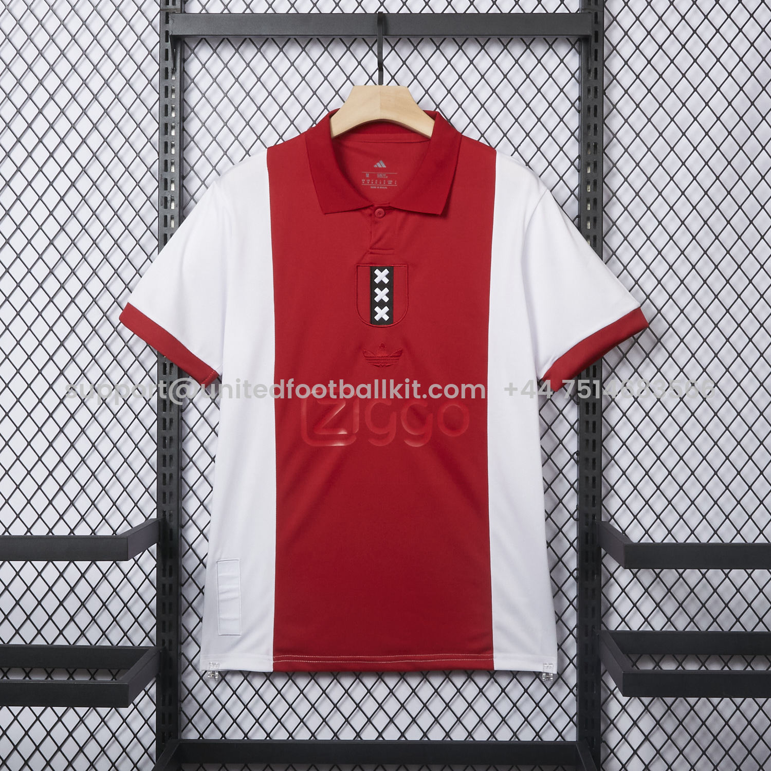 Unitedfootballkit.com | Ajax 2025 125-Year Anniversary Jersey - Fans Version -Customize Name, Number and Patch | Worldwide Shipping