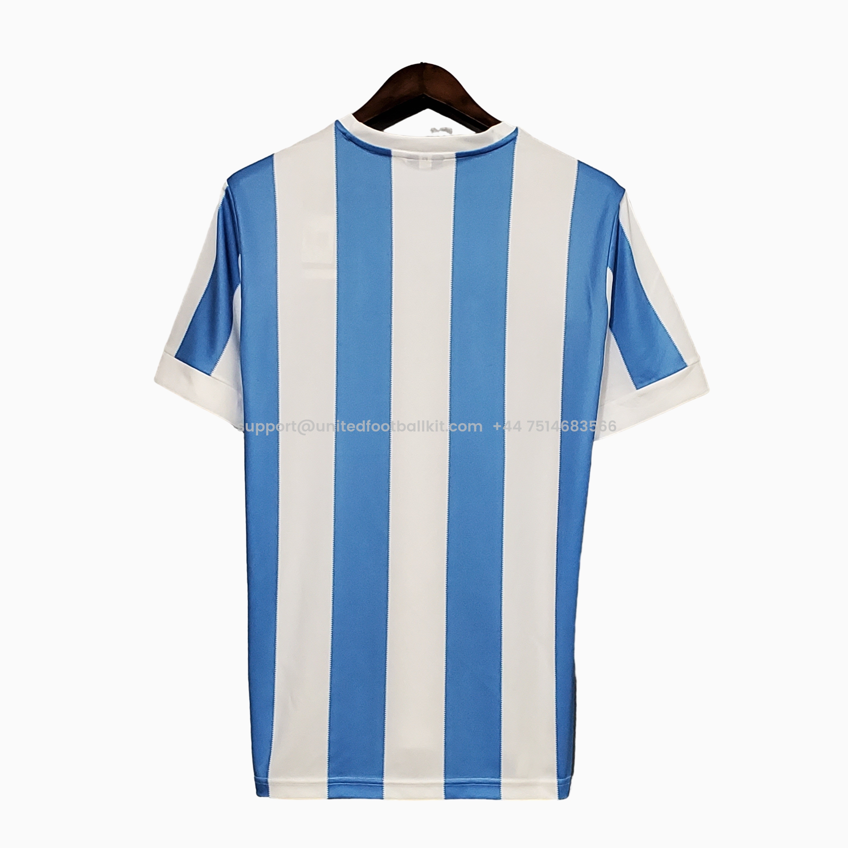 Unitedfootballkit.com | Retro Argentina 1978 Home Stadium Jersey -Customize Name, Number and Patch | Worldwide Shipping