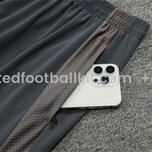 Unitedfootballkit.com | Real Madrid 24-25 Kids Long Sleeve Training Set - Apricot -Customize Name, Number and Patch | Worldwide Shipping