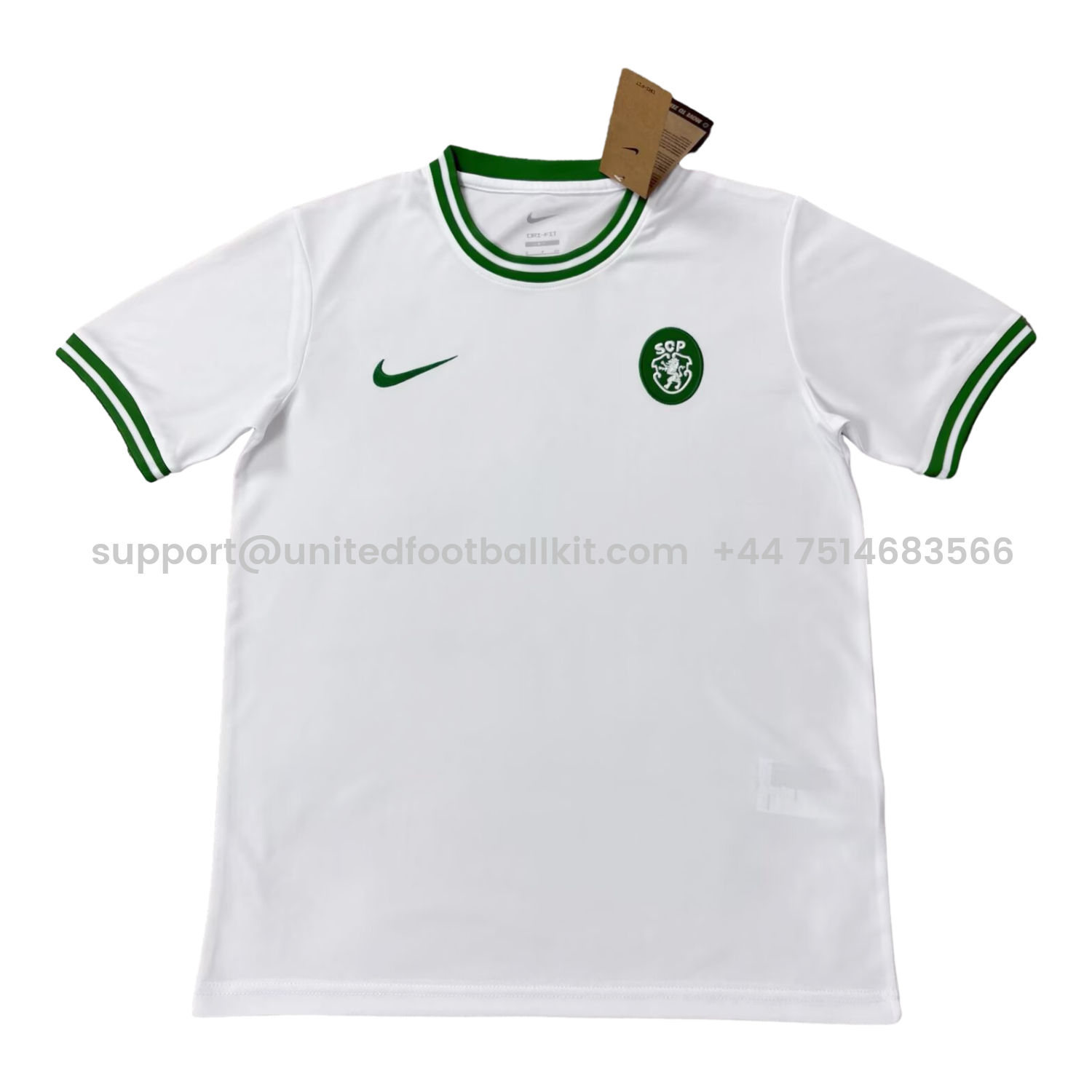 Unitedfootballkit.com | Sporting CP 25-26 White Special Jersey - Fans Version -Customize Name, Number and Patch | Worldwide Shipping