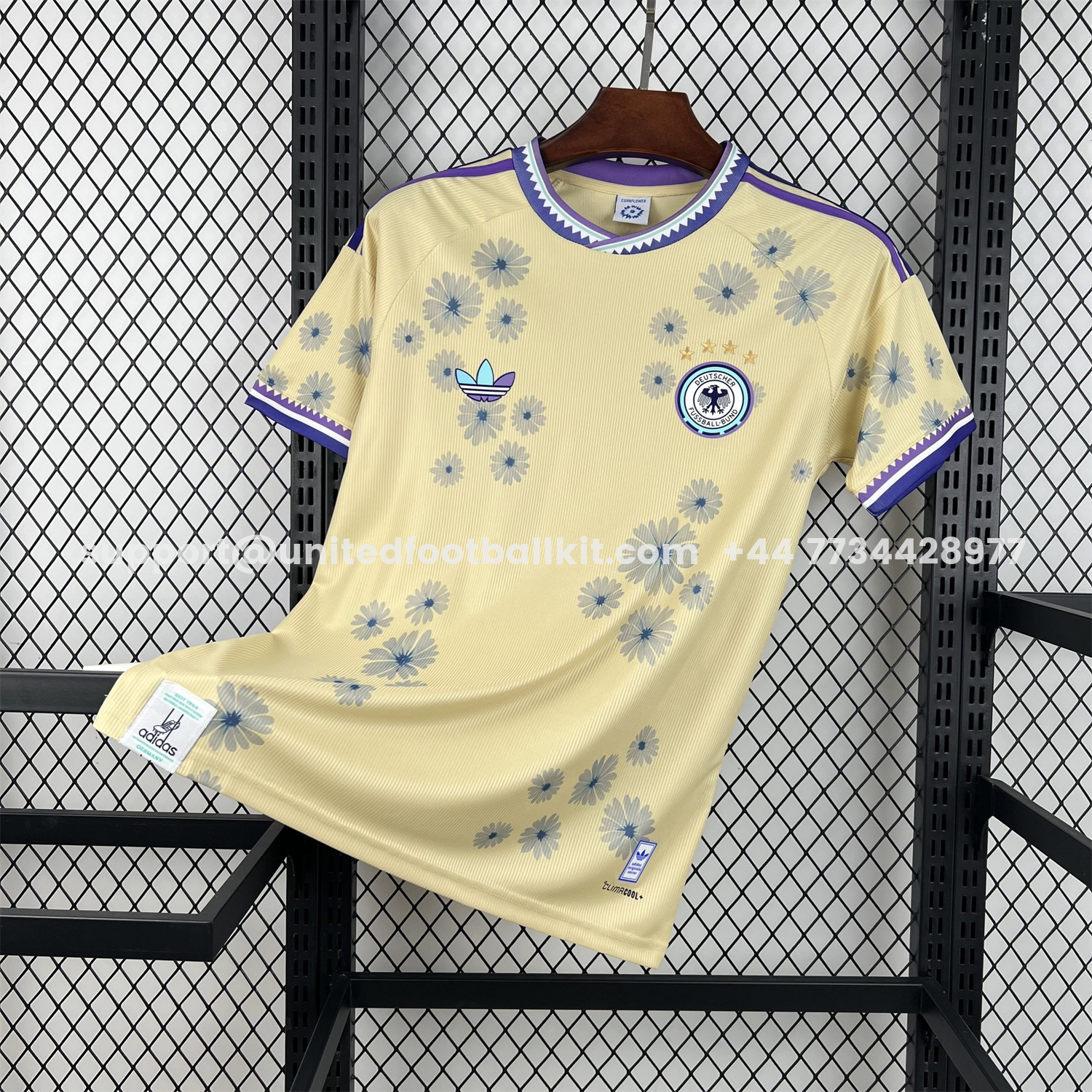 Unitedfootballkit.com | Germany 2026 Cream Special Jersey - Fans Version -Customize Name, Number and Patch | Worldwide Shipping
