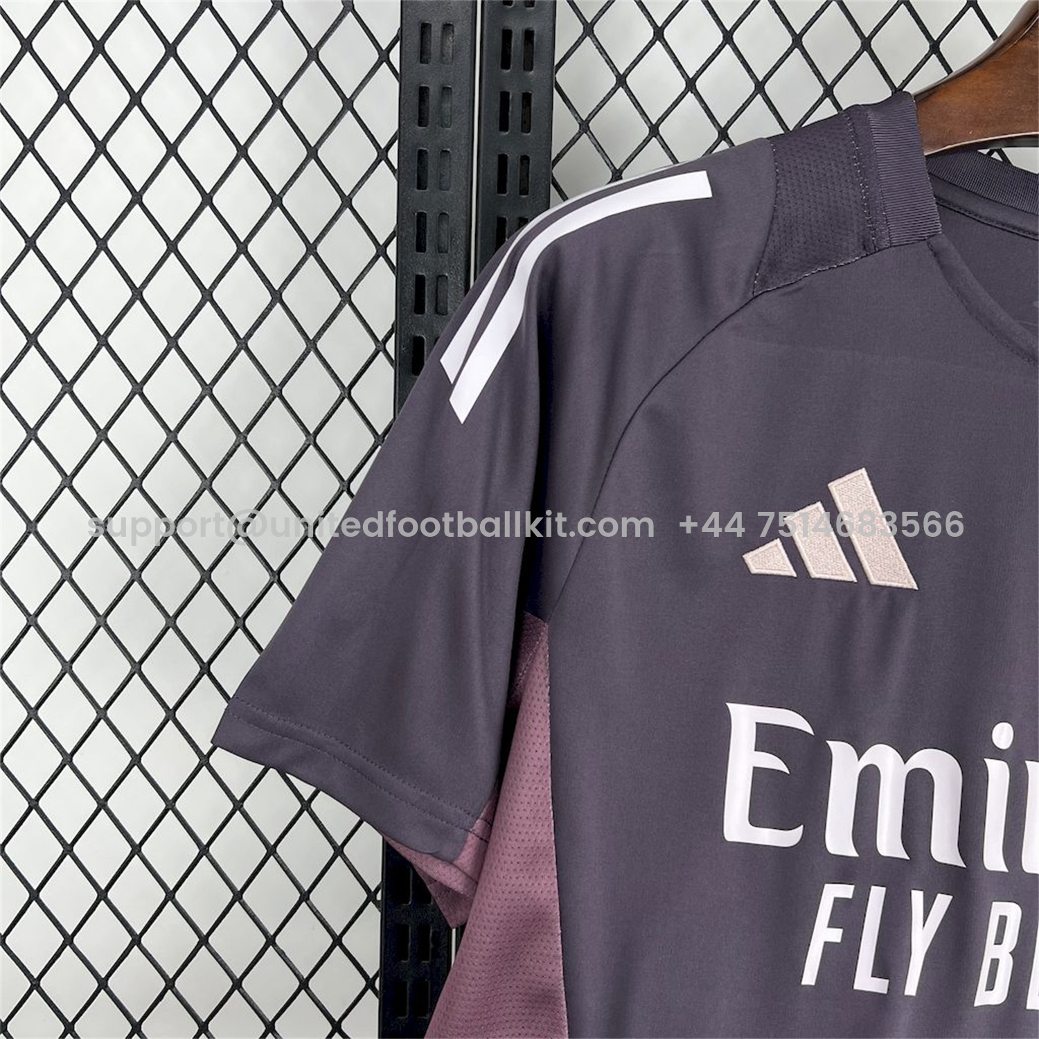Unitedfootballkit.com | Arsenal 24-25 Deep Purple Training Jersey - Fans Version -Customize Name, Number and Patch | Worldwide Shipping