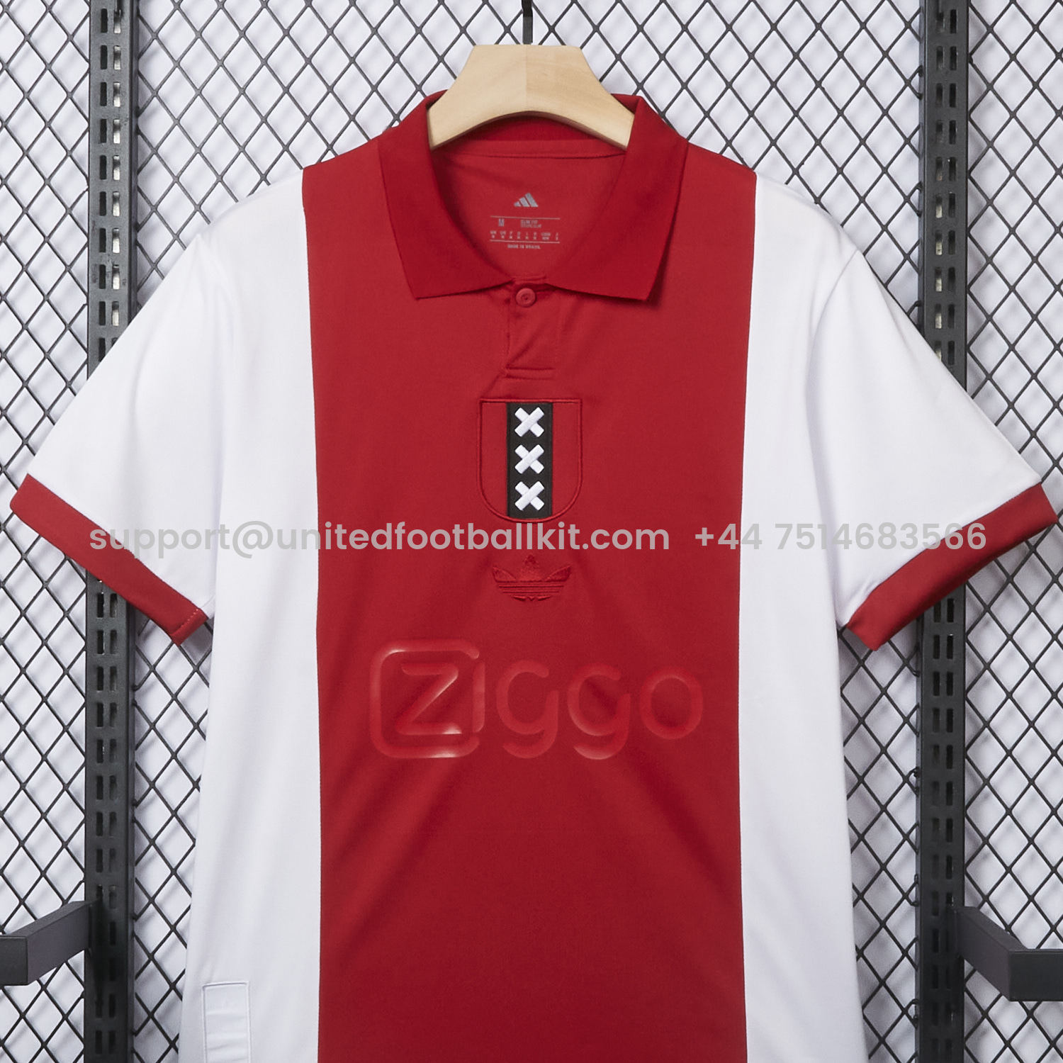 Unitedfootballkit.com | Ajax 2025 125-Year Anniversary Jersey - Fans Version -Customize Name, Number and Patch | Worldwide Shipping