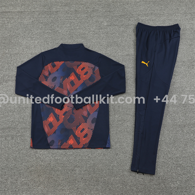 Unitedfootballkit.com | Marseille 24-25 Long Sleeve Training Set - Camo -Customize Name, Number and Patch | Worldwide Shipping