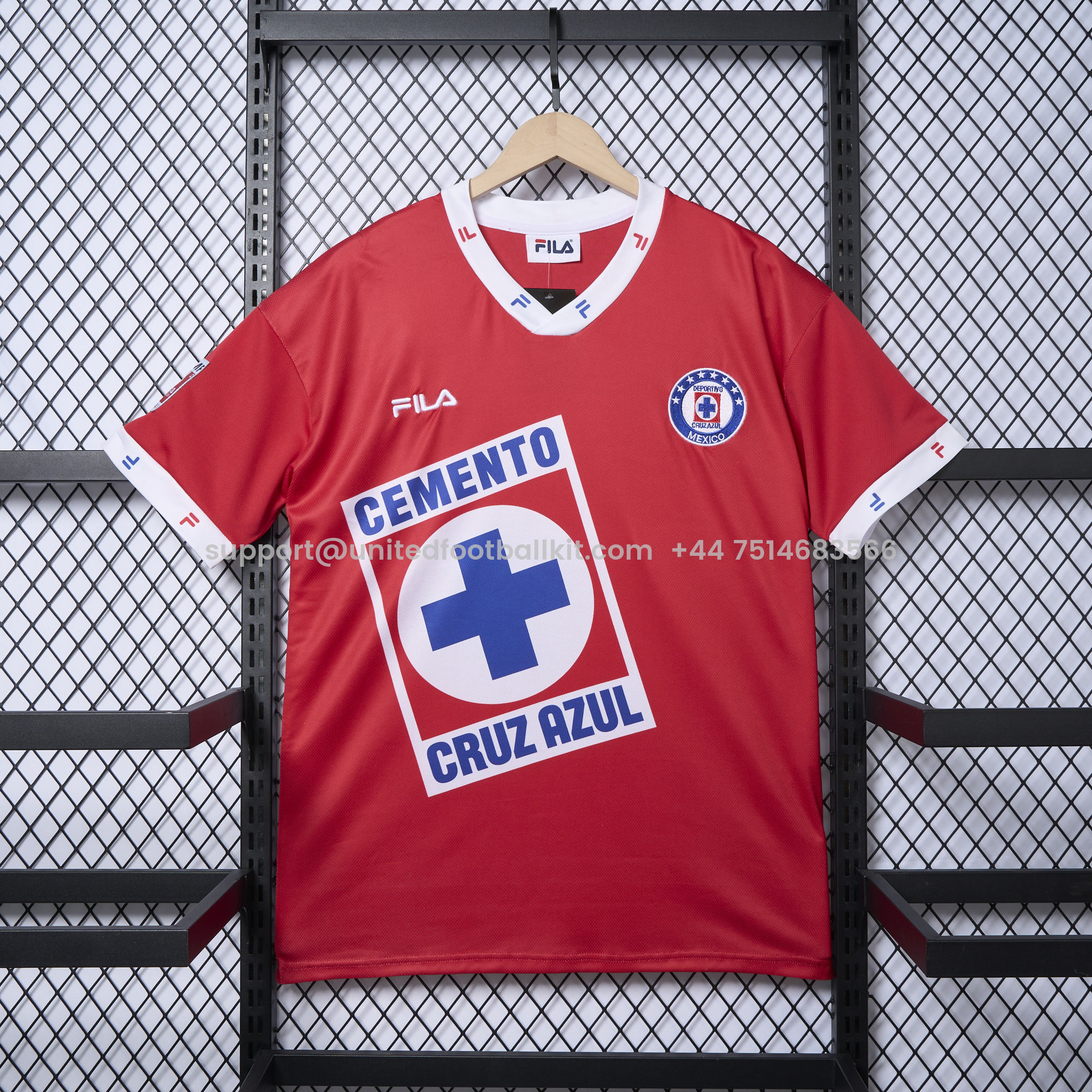 Unitedfootballkit.com | Retro Cruz Azul 1997-98 Third Jersey - Fans Version -Customize Name, Number and Patch | Worldwide Shipping