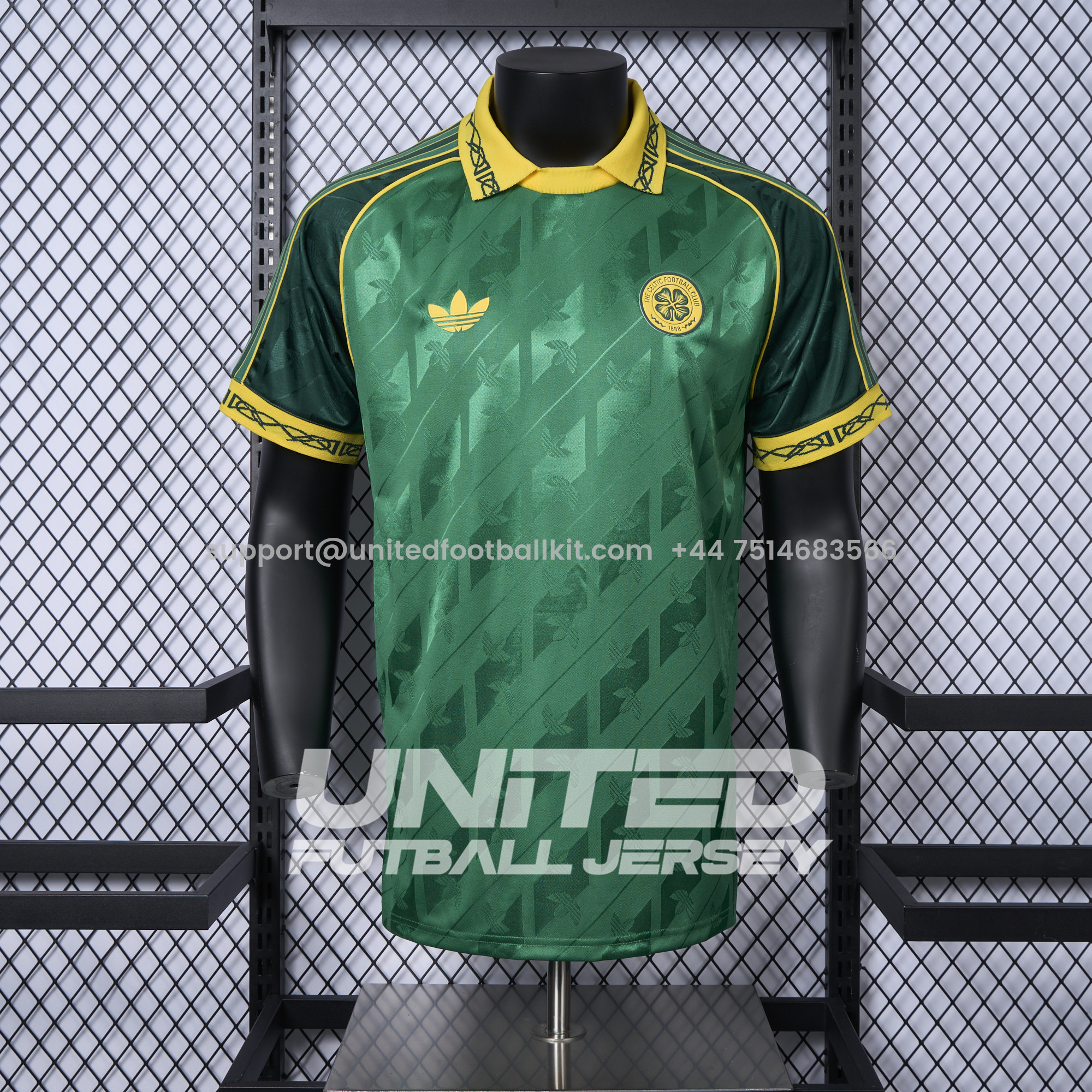 Unitedfootballkit.com | Celtic 24-25 Originals LFSTLR Green Jersey - Player Version -Customize Name, Number and Patch | Worldwide Shipping