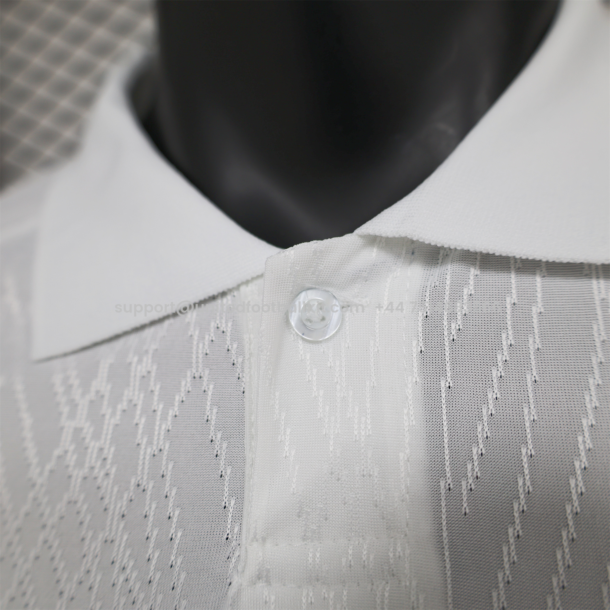 Unitedfootballkit.com | Real Madrid 24-25 White & Black Loong Special Edition Jersey - Player Version -Customize Name, Number and Patch | Worldwide Shipping