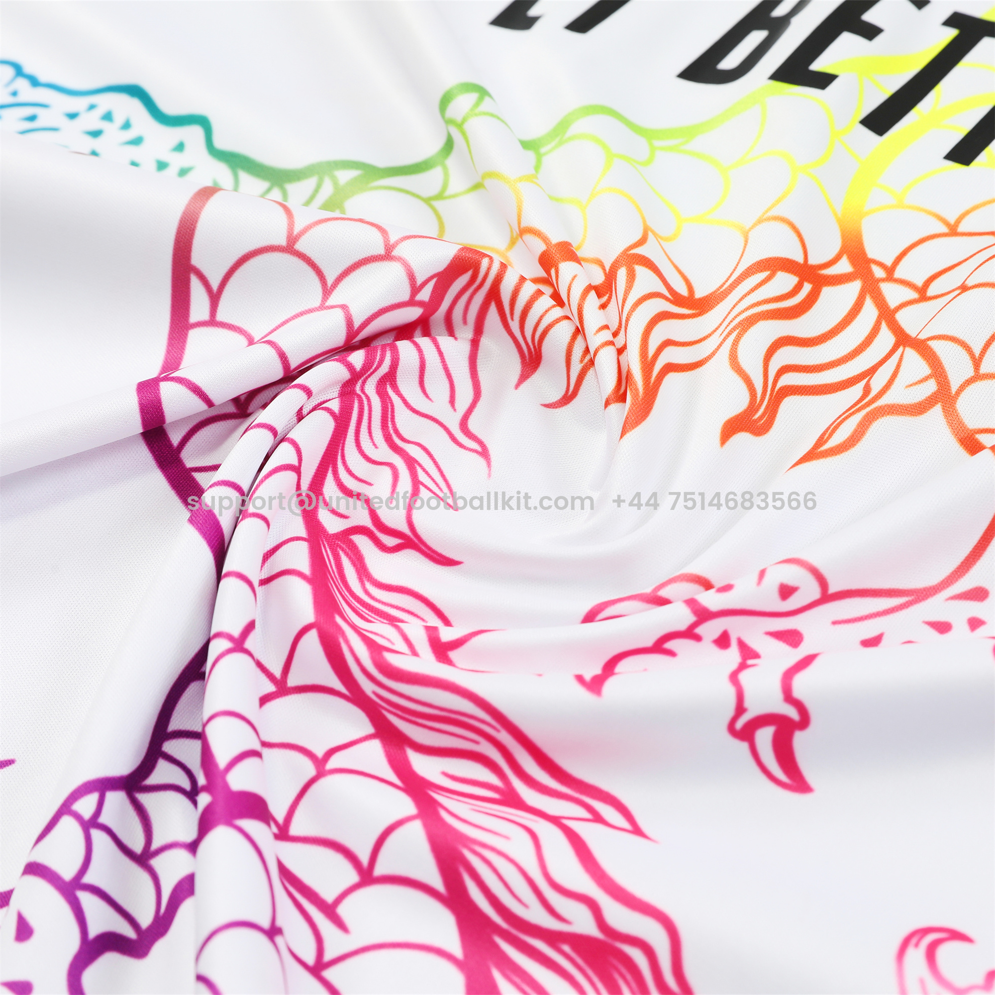 Unitedfootballkit.com | Real Madrid 24-25 Vest Training Set - White Dragon -Customize Name, Number and Patch | Worldwide Shipping