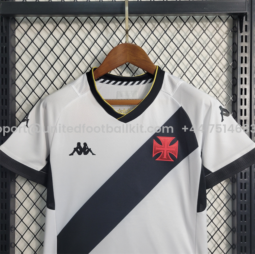Unitedfootballkit.com | Vasco da Gama 2023 Away Stadium Kids Kit -Customize Name, Number and Patch | Worldwide Shipping