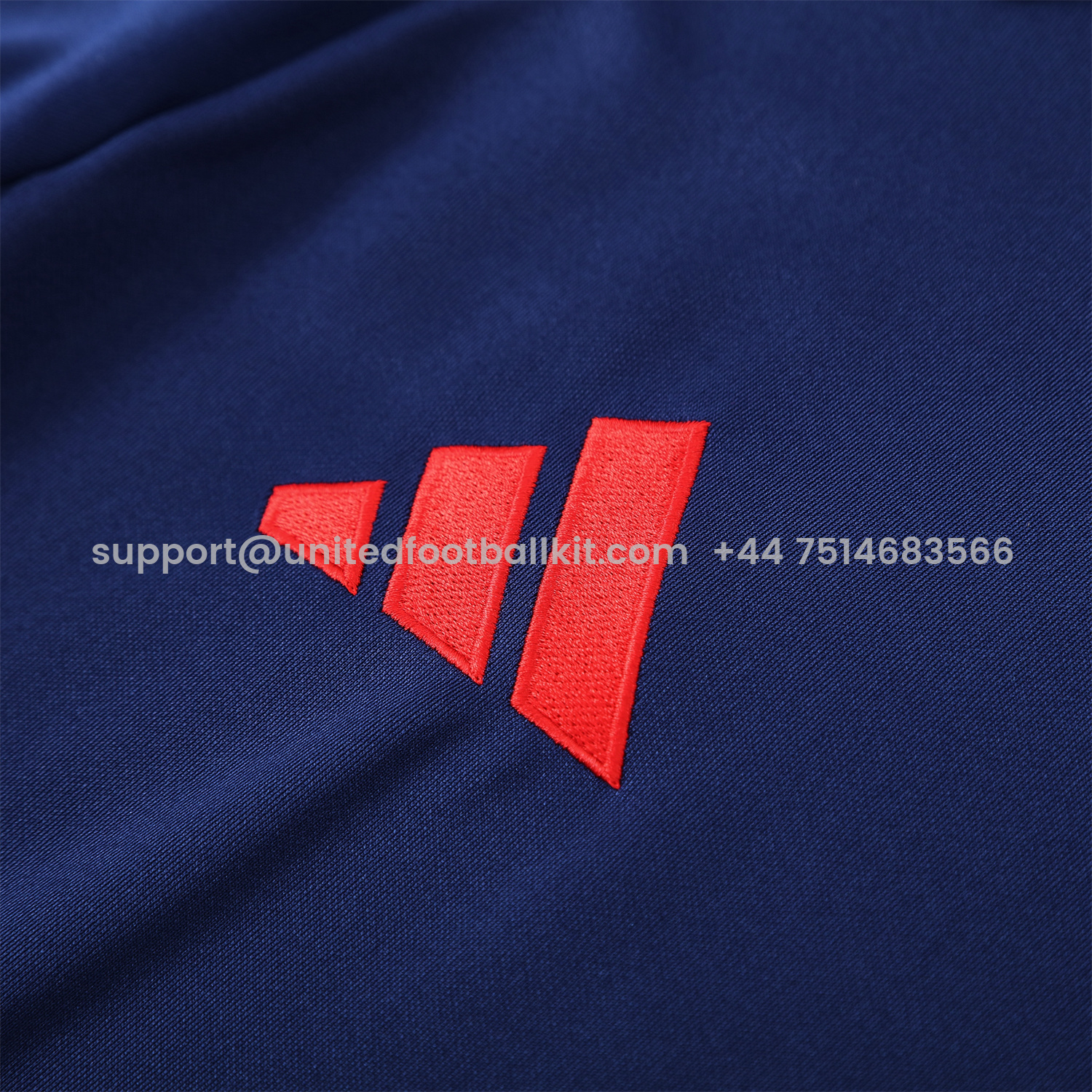 Unitedfootballkit.com | Flamengo 25-26 Training Hoodie Set - Royal Blue Top and Pants -Customize Name, Number and Patch | Worldwide Shipping