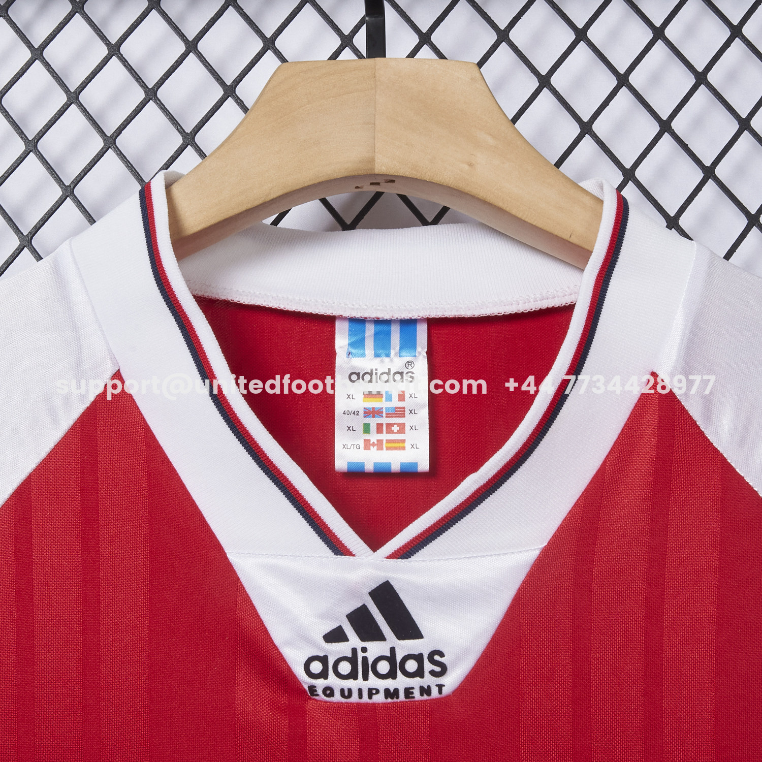 Unitedfootballkit.com | Retro Arsenal 92-94 Home Long Sleeves Jersey -Customize Name, Number and Patch | Worldwide Shipping