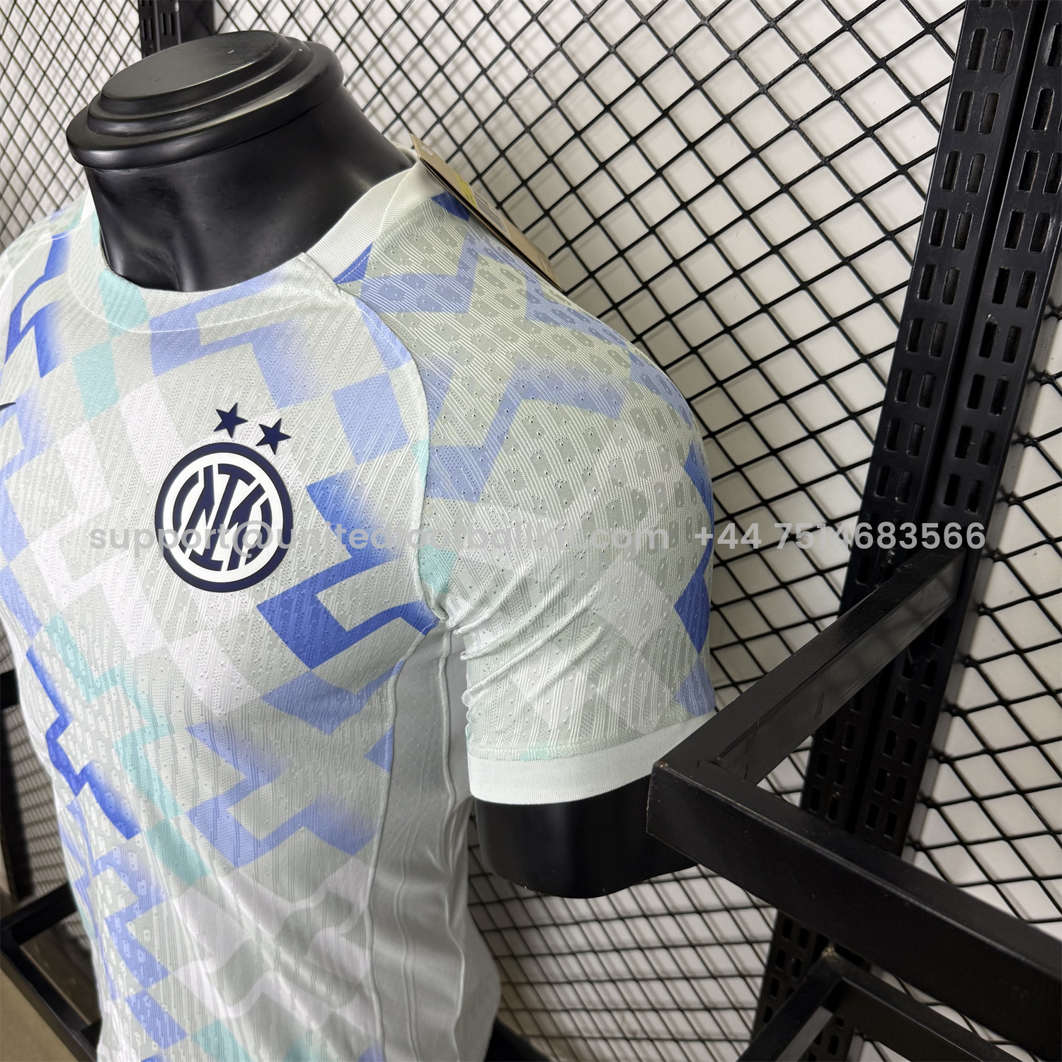 Unitedfootballkit.com | Inter Milan 2025-26 Away Unsponsored Jersey - Player Version -Customize Name, Number and Patch | Worldwide Shipping