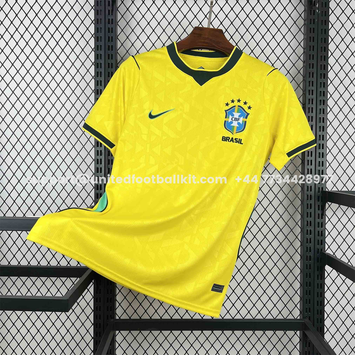 Unitedfootballkit.com | Brazil 2026 Home Jersey - Fans Version -Customize Name, Number and Patch | Worldwide Shipping