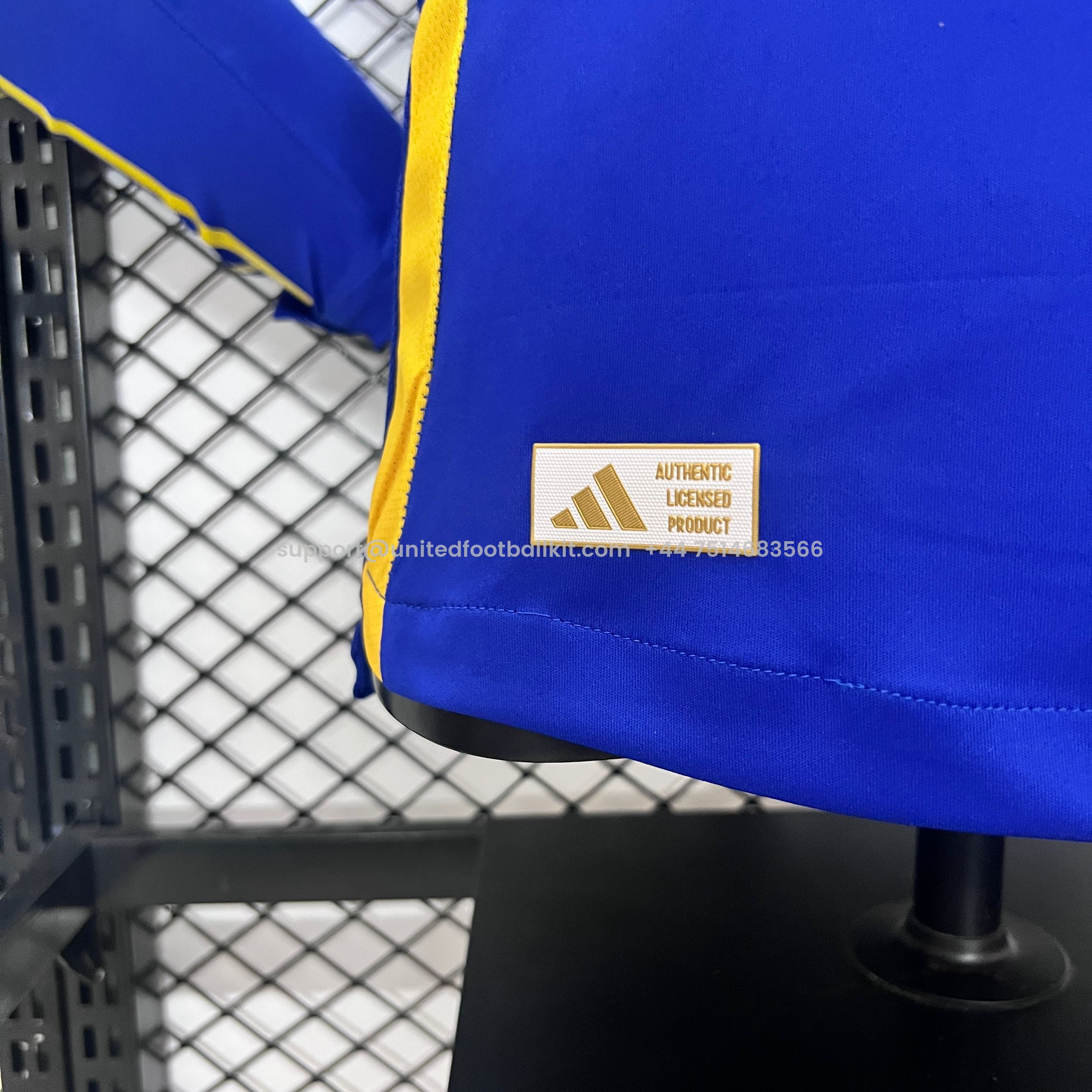 Unitedfootballkit.com | Boca Juniors 24-25 Home Long Sleeve Jersey - Player Version -Customize Name, Number and Patch | Worldwide Shipping