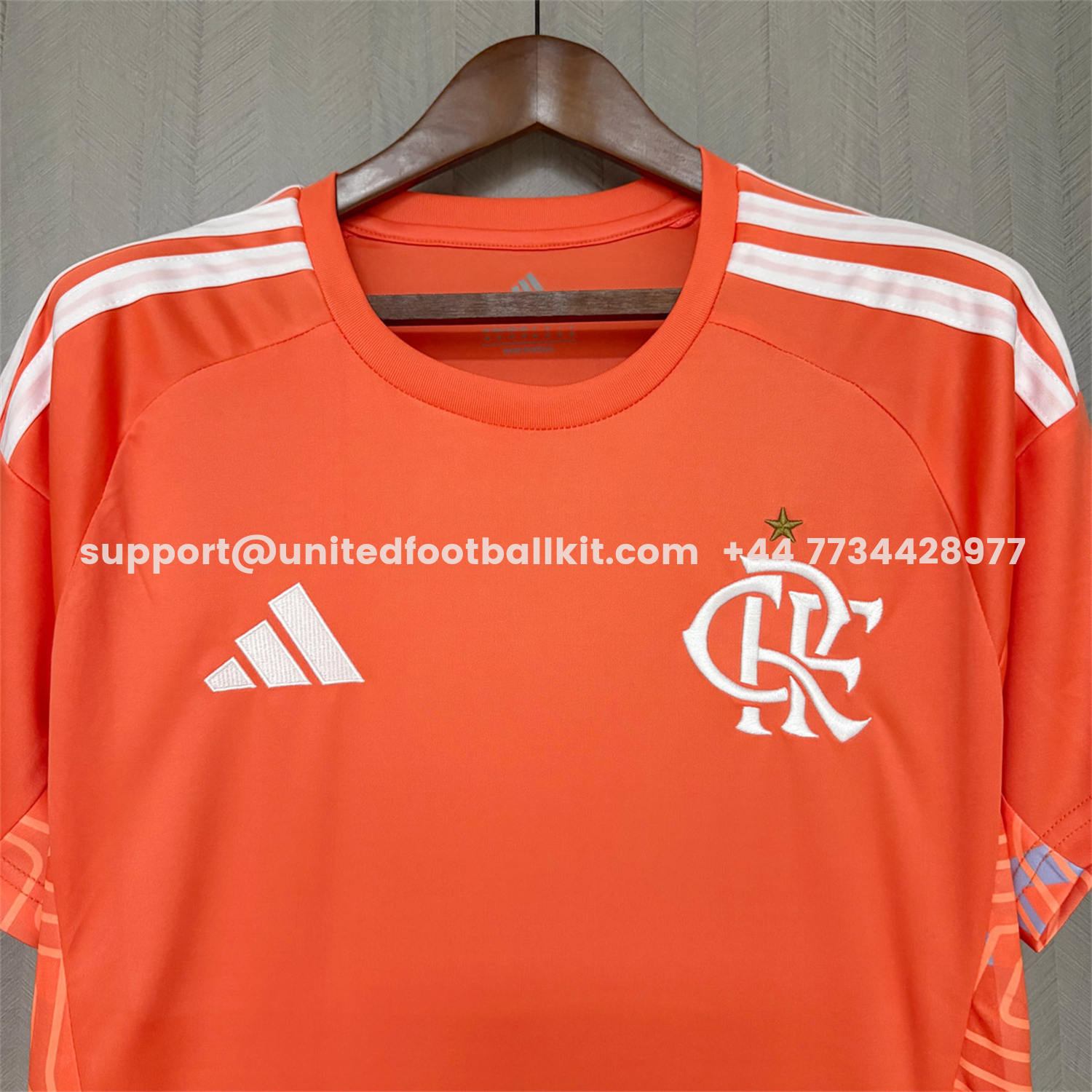 Unitedfootballkit.com | Flamengo 26-27 Red Goalkeeper Jersey - Fans Version -Customize Name, Number and Patch | Worldwide Shipping