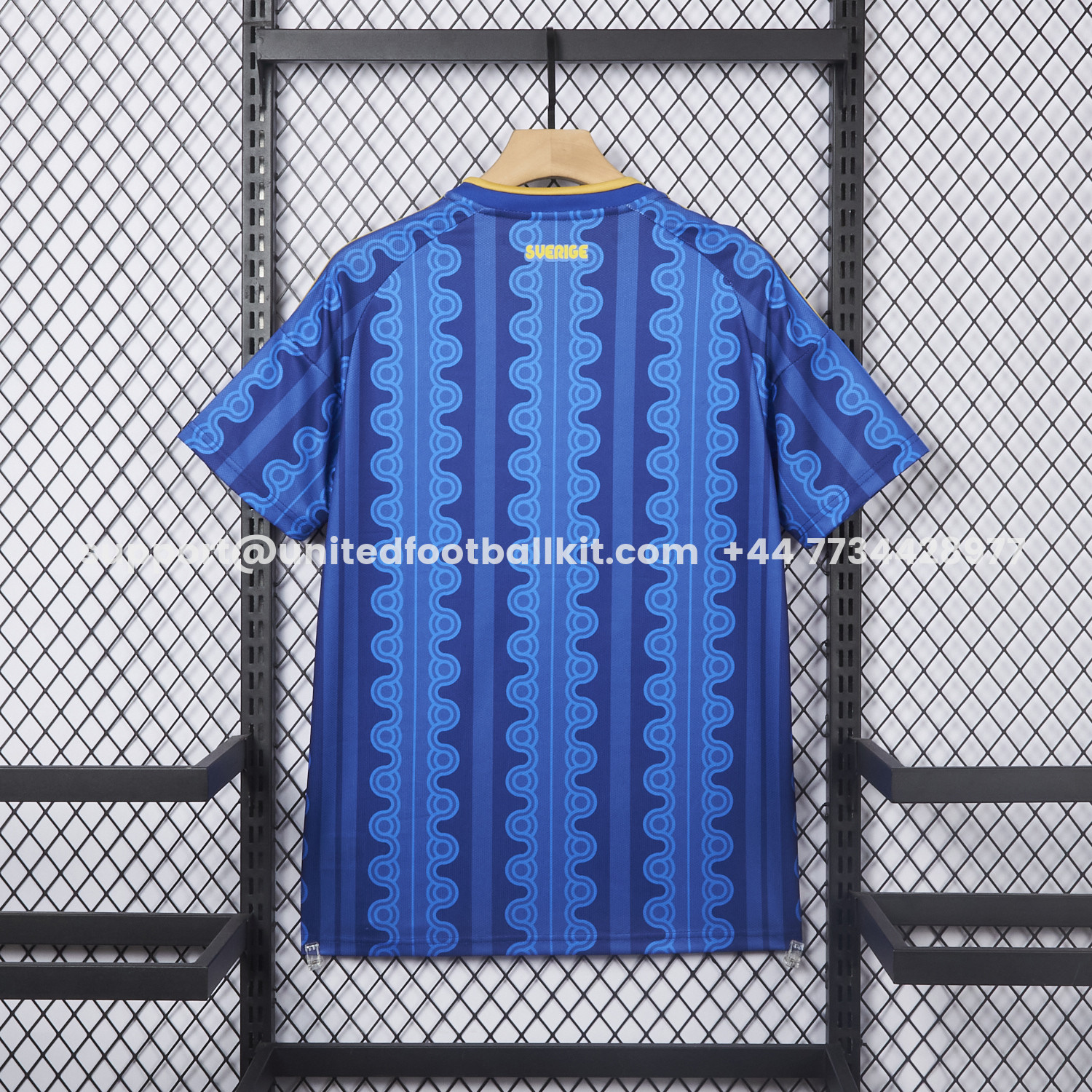 Unitedfootballkit.com | Sweden 2026 Away Jersey - Fans Version -Customize Name, Number and Patch | Worldwide Shipping