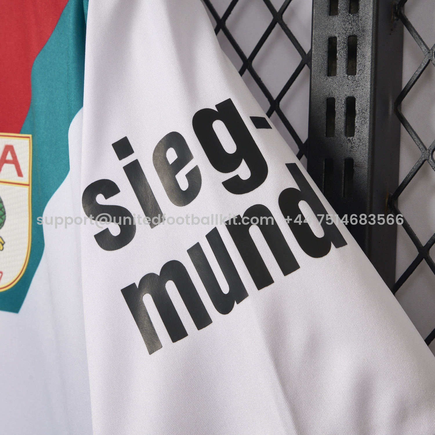 Unitedfootballkit.com | Augsburg 25-26 Home Jersey - Fans Version -Customize Name, Number and Patch | Worldwide Shipping