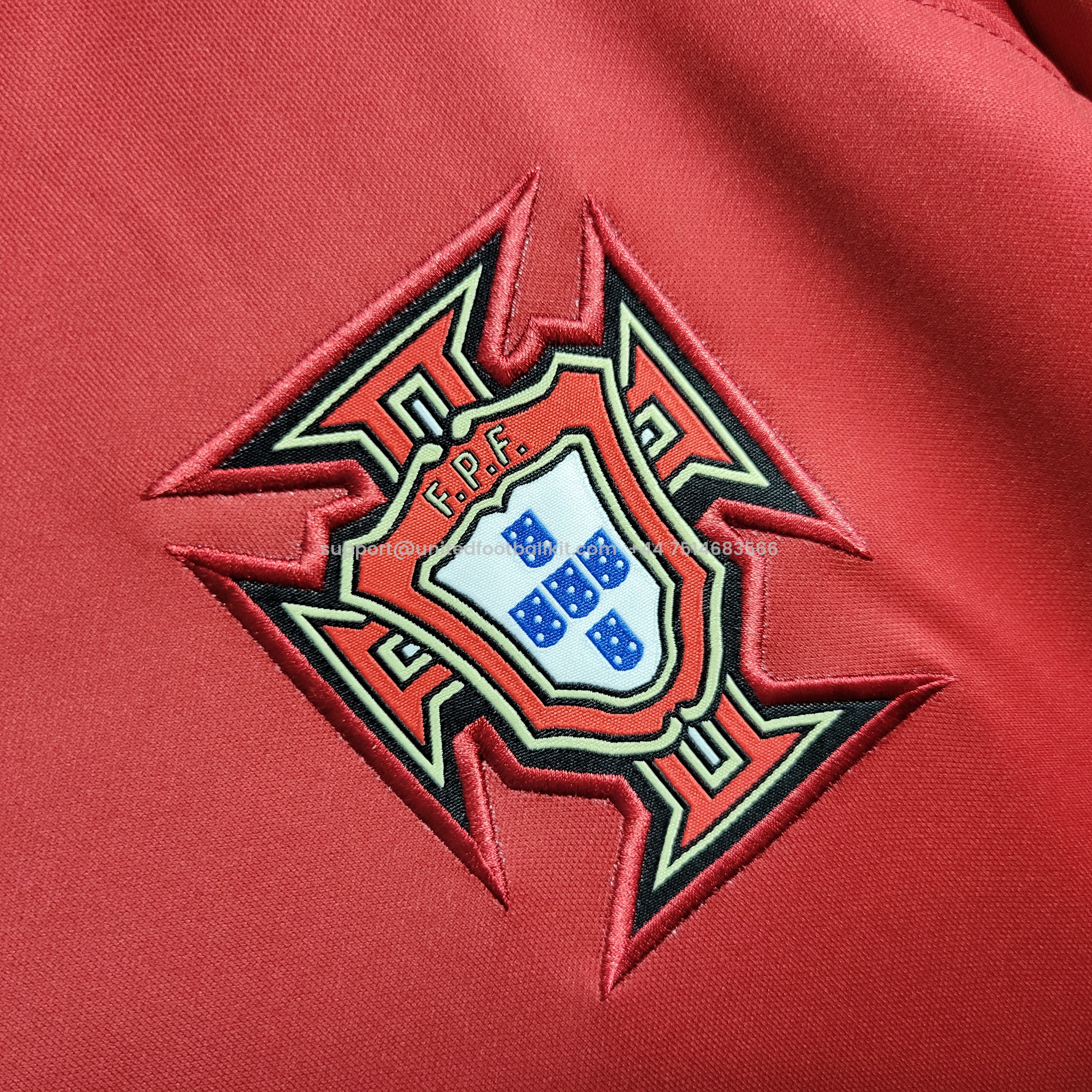 Unitedfootballkit.com | Portugal 22-23 Home Stadium Jersey - Fans Version -Customize Name, Number and Patch | Worldwide Shipping
