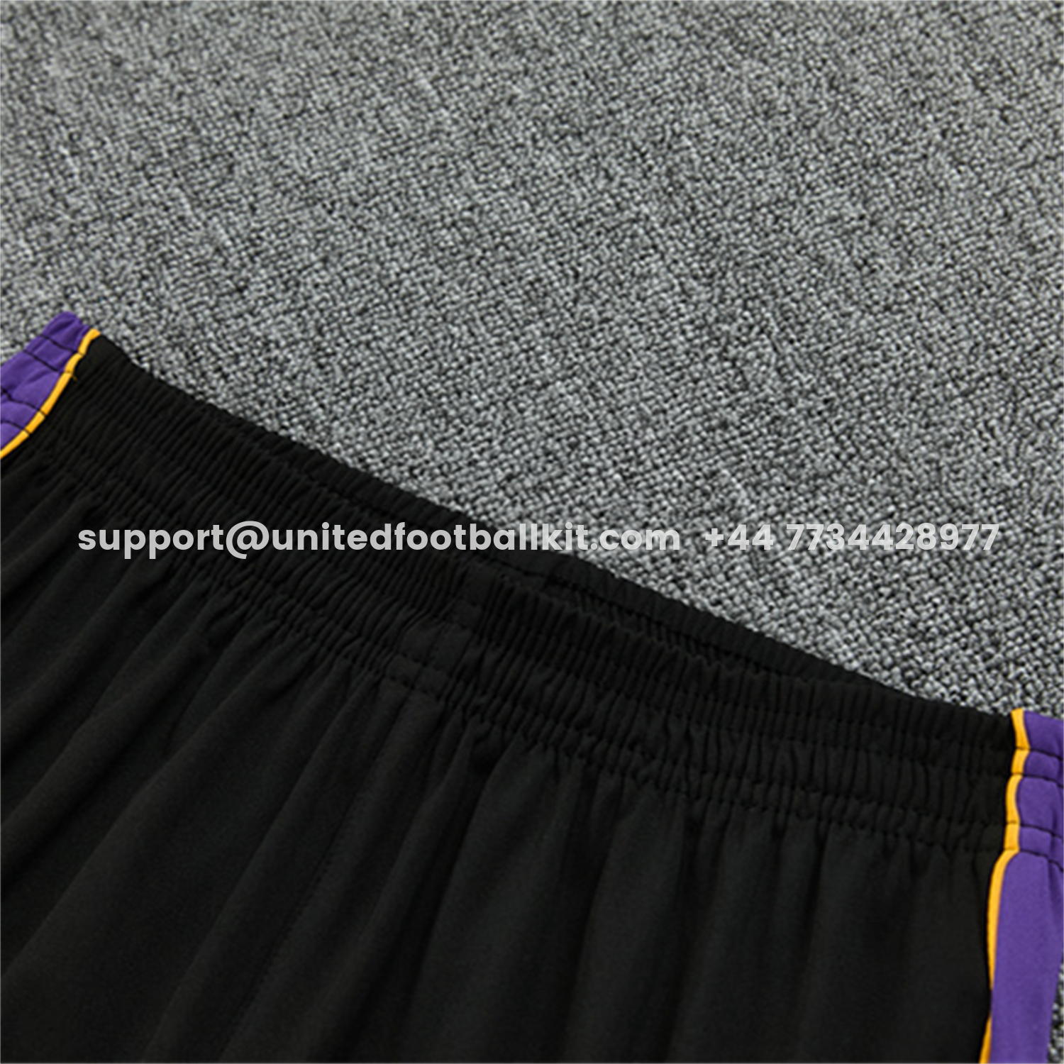 Unitedfootballkit.com | Barcelona 26-27 Long Sleeves Training Set - Light Grey Top & Black Pants -Customize Name, Number and Patch | Worldwide Shipping