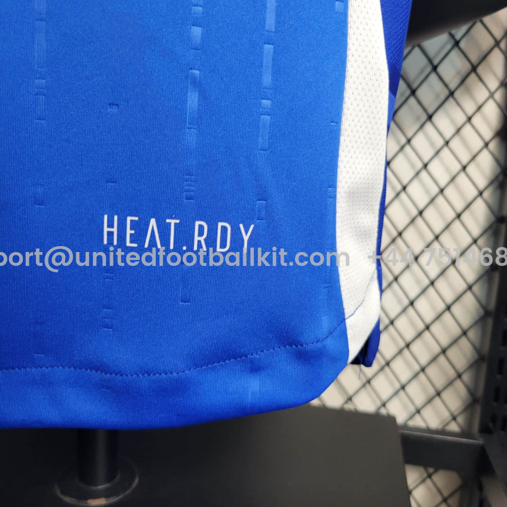 Unitedfootballkit.com | Italy 2024 Home Stadium Jersey - Player Version -Customize Name, Number and Patch | Worldwide Shipping