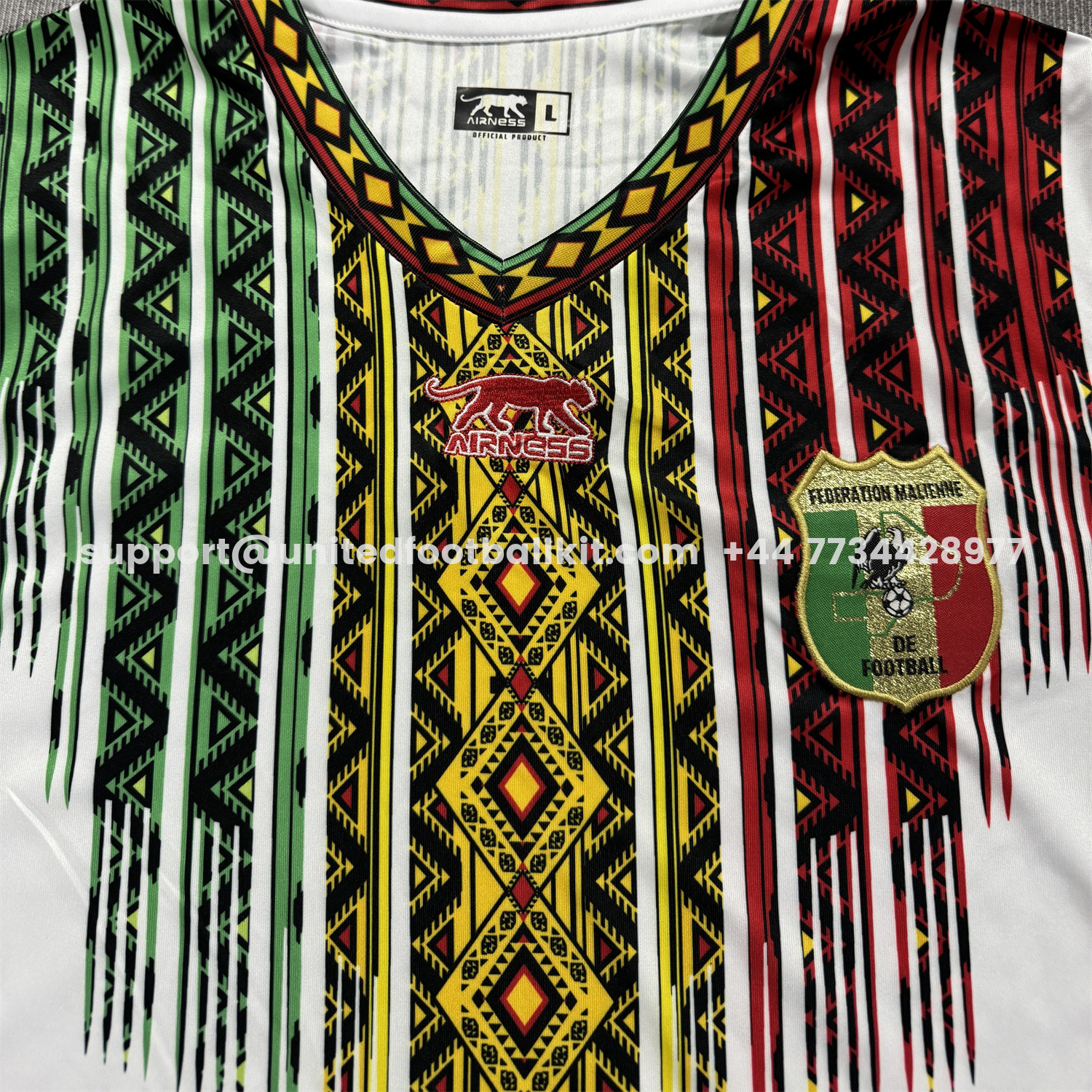 Unitedfootballkit.com | Mali 2026 White Special Jersey - Fans Version -Customize Name, Number and Patch | Worldwide Shipping