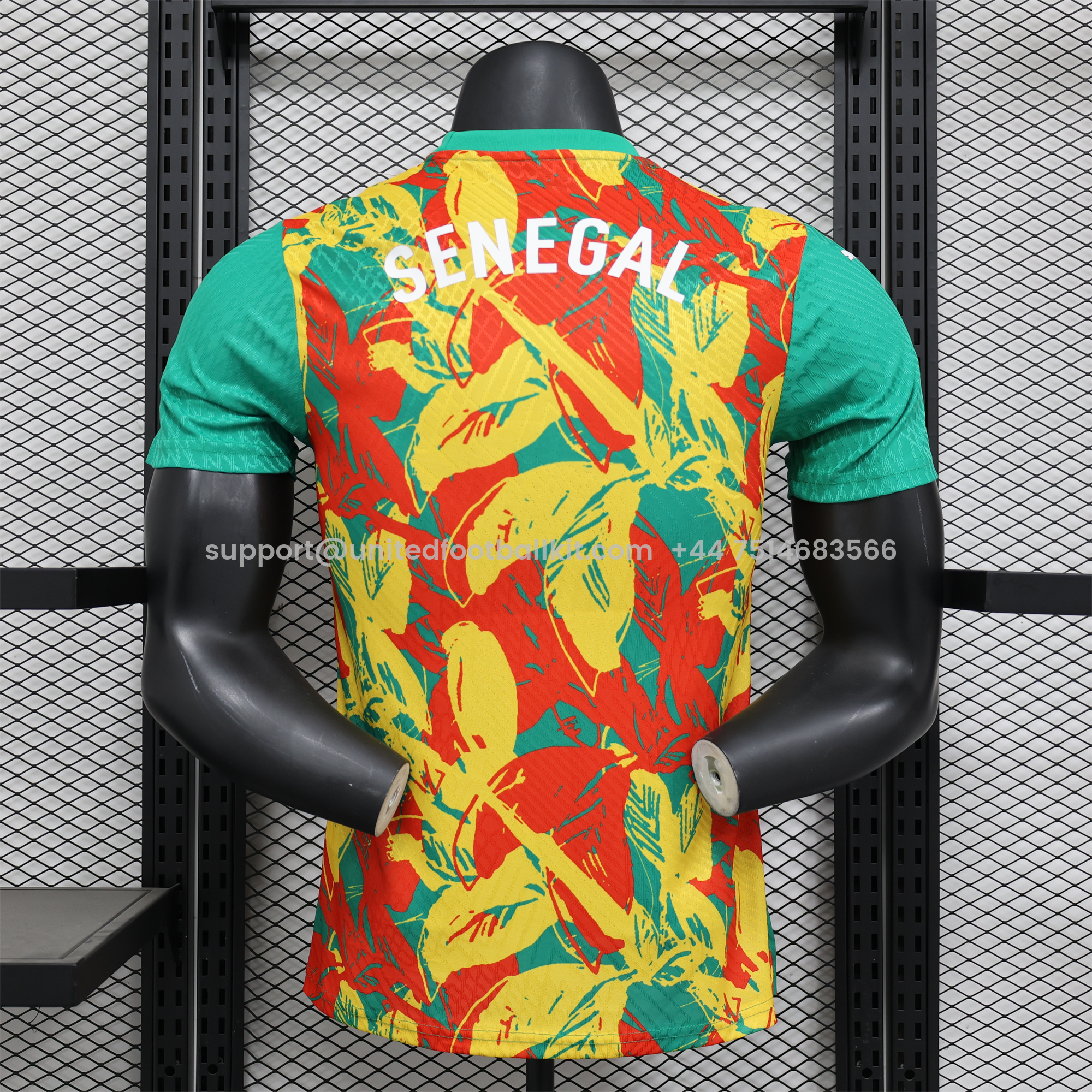 Unitedfootballkit.com | Senegal 24-25 Pre-Match Jersey - Player Version -Customize Name, Number and Patch | Worldwide Shipping