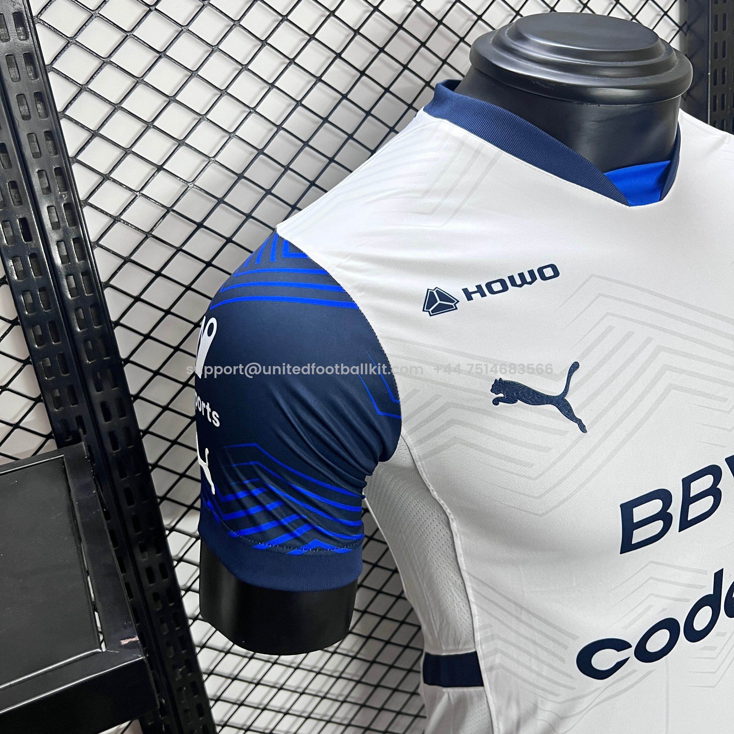 Unitedfootballkit.com | Rayados Monterrey 24-25 Away Jersey - Player Version -Customize Name, Number and Patch | Worldwide Shipping