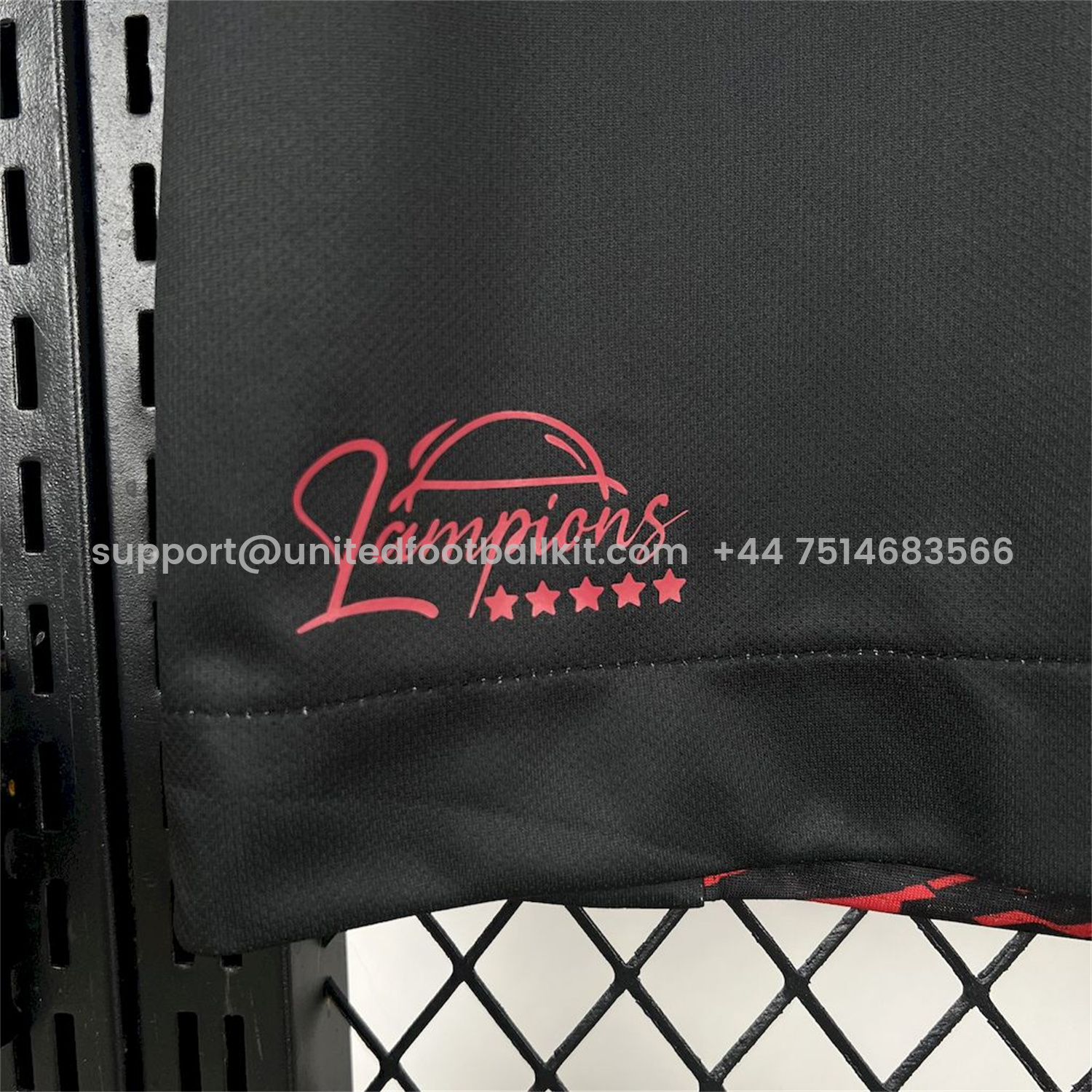 Unitedfootballkit.com | Vitoria 25-26 Red Black Special Edition Jersey - Fans Version -Customize Name, Number and Patch | Worldwide Shipping