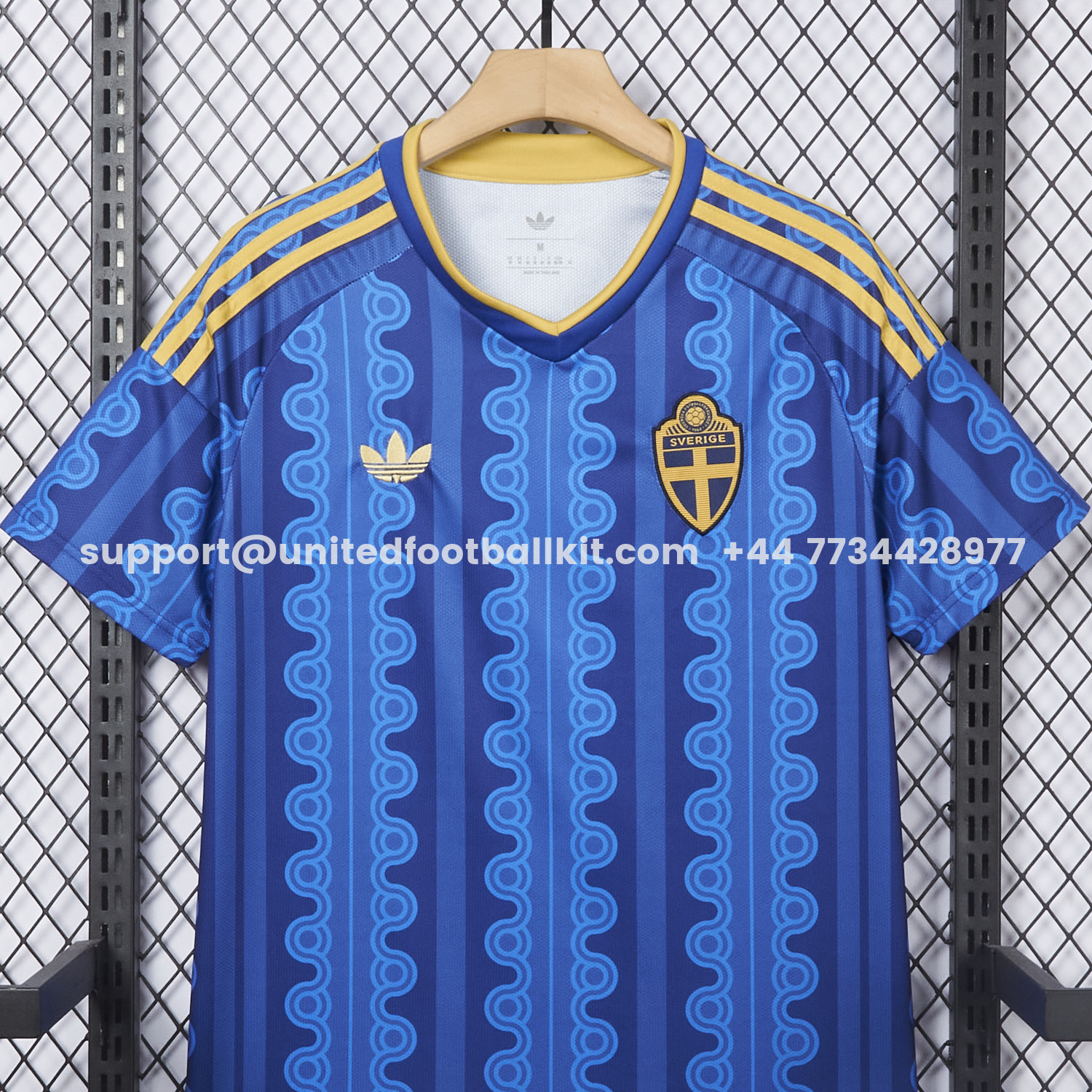 Unitedfootballkit.com | Sweden 2026 Away Jersey - Fans Version -Customize Name, Number and Patch | Worldwide Shipping