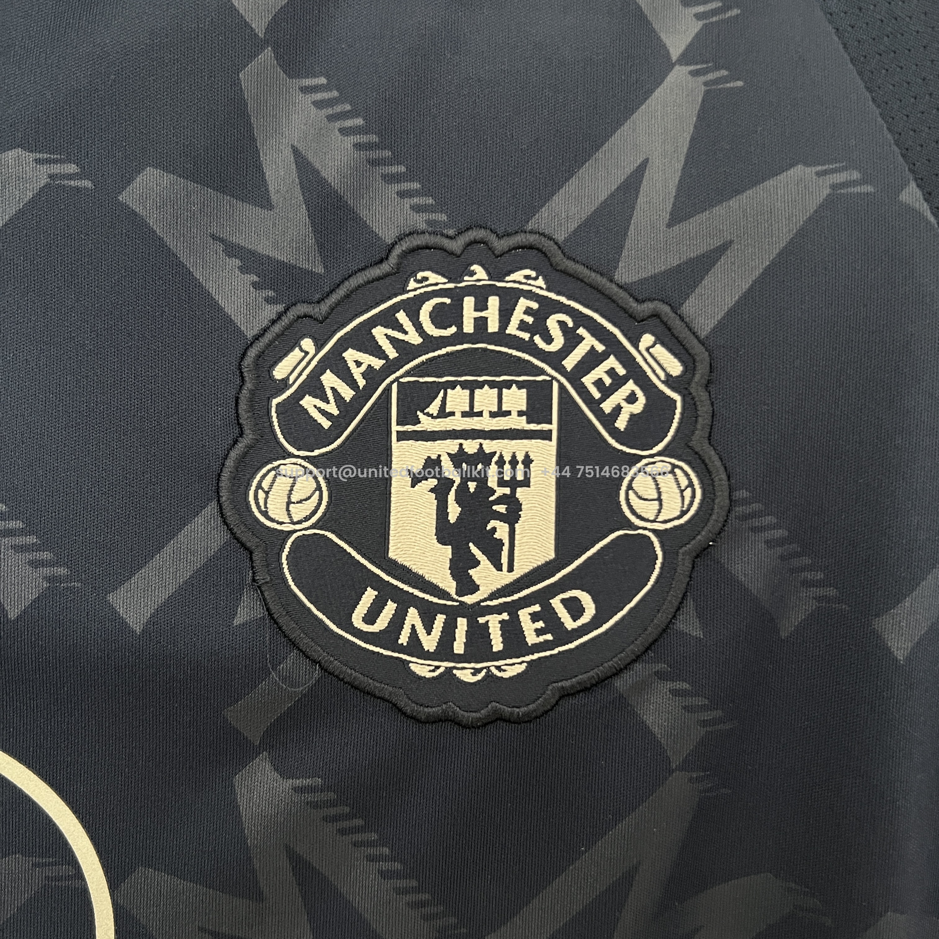 Unitedfootballkit.com | Manchester United 24-25 Away Jersey - Fans Version -Customize Name, Number and Patch | Worldwide Shipping