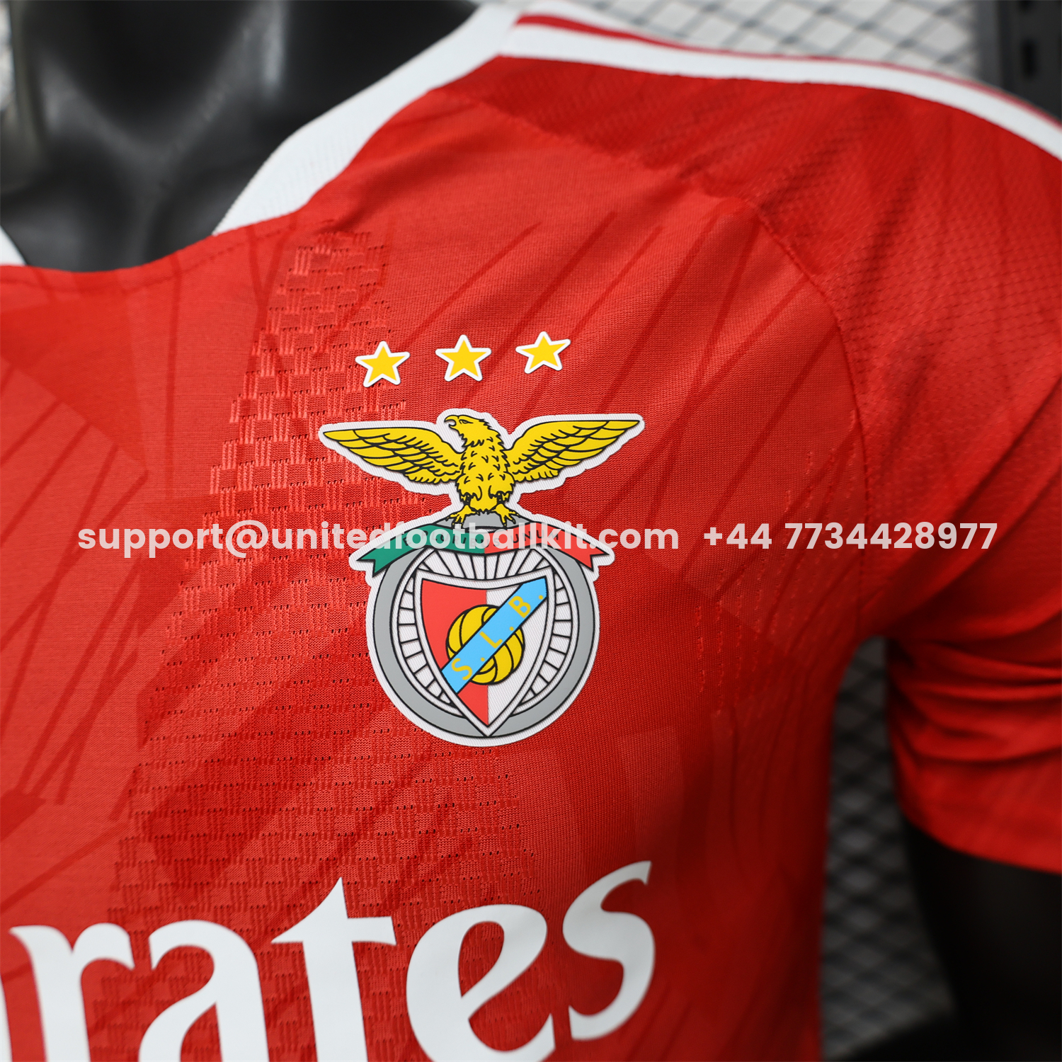 Unitedfootballkit.com | Benfica 26-27 Home Jersey - Player Version -Customize Name, Number and Patch | Worldwide Shipping