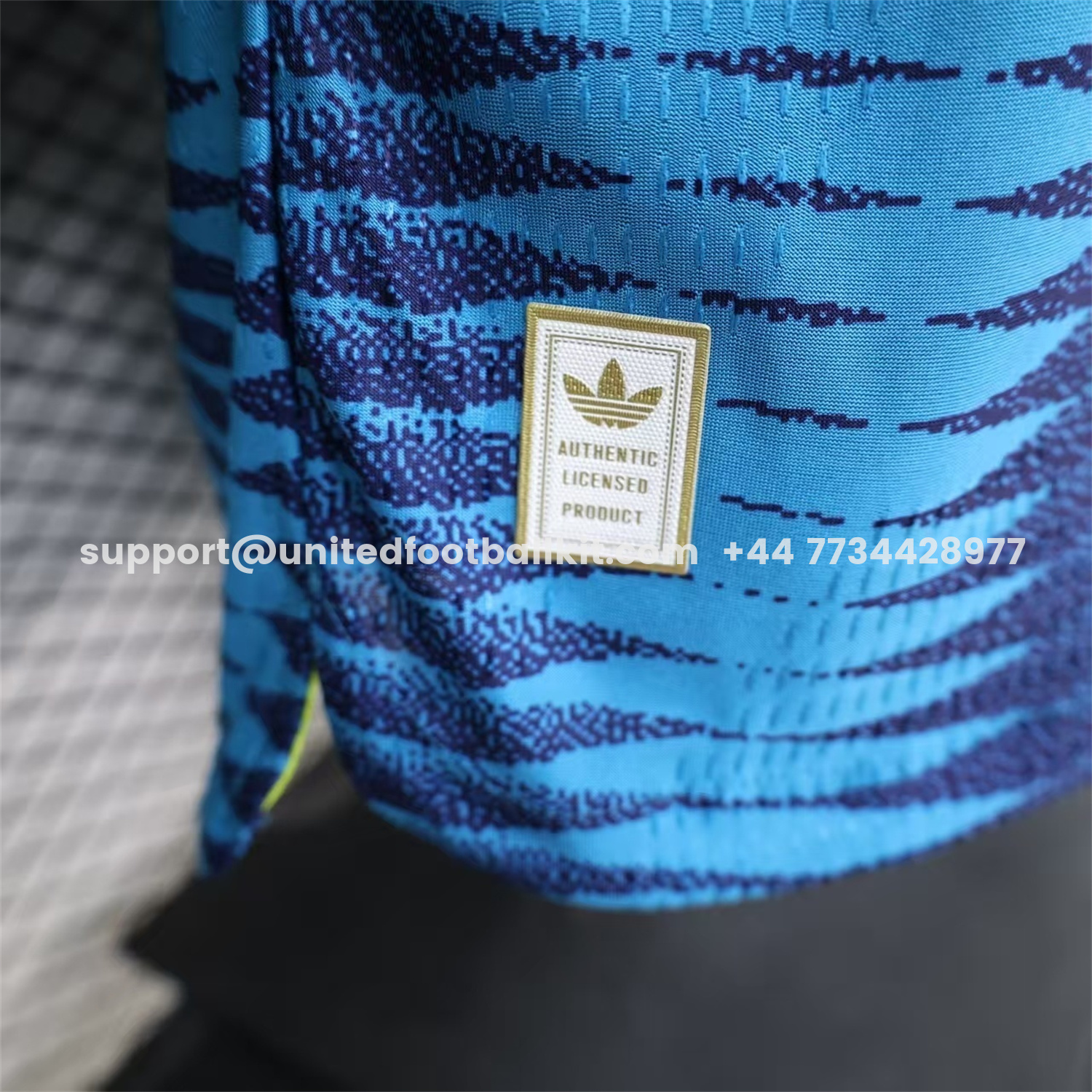 Unitedfootballkit.com | Colombia 2026 Away Blue Long Sleeves Jersey - Player Version -Customize Name, Number and Patch | Worldwide Shipping