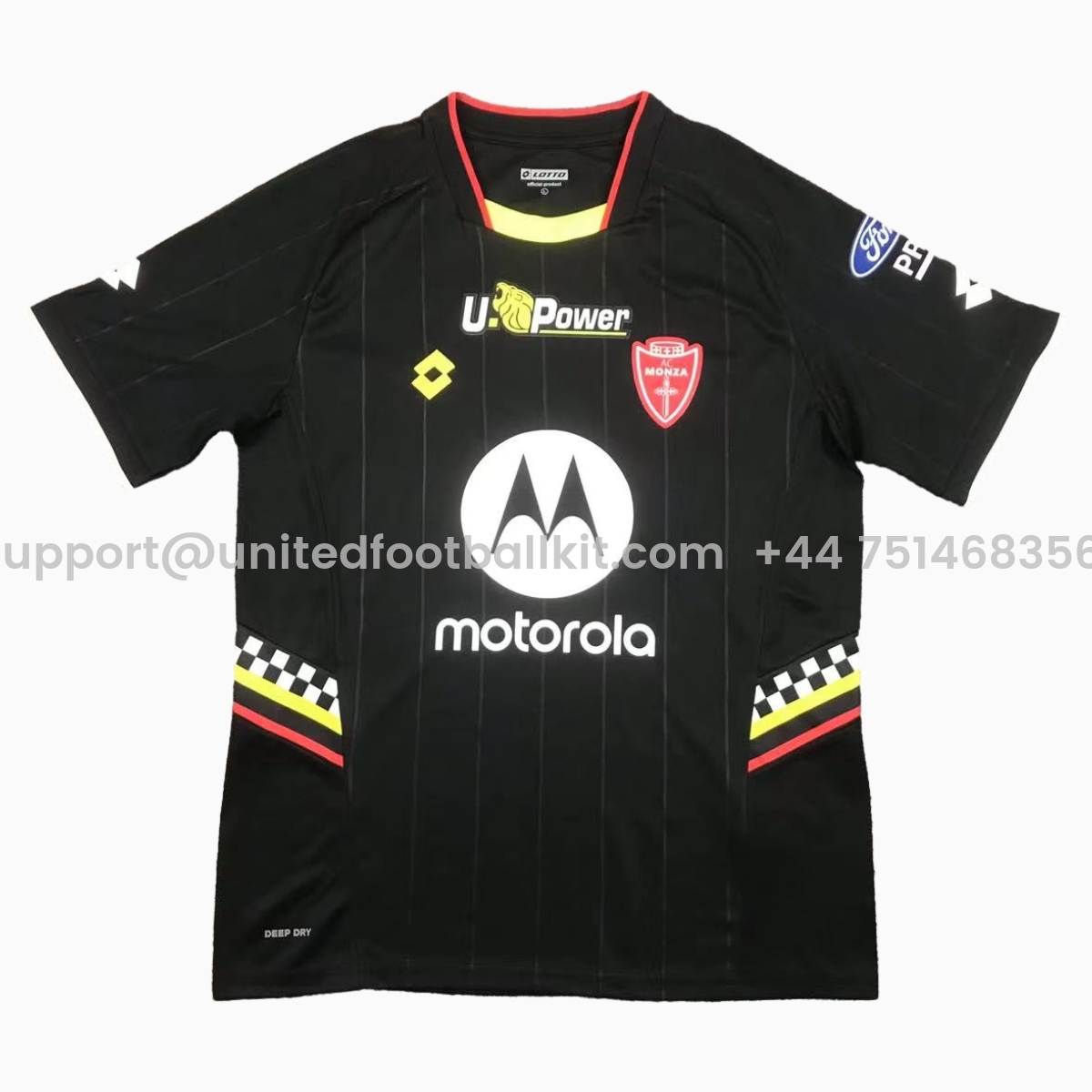 Unitedfootballkit.com | Monza 24-25 Third Jersey - Fans Version -Customize Name, Number and Patch | Worldwide Shipping