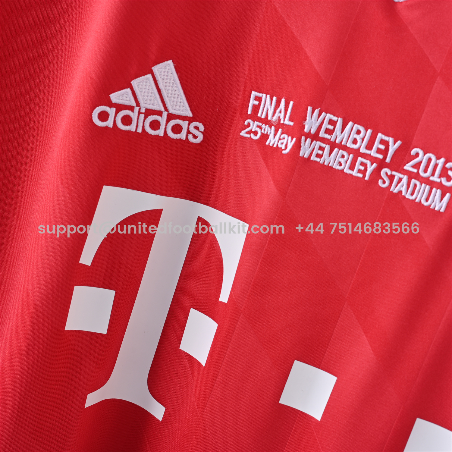 Unitedfootballkit.com | Retro Bayern Munich 13-14 Home Jersey - 2013 Champions League Final -Customize Name, Number and Patch | Worldwide Shipping