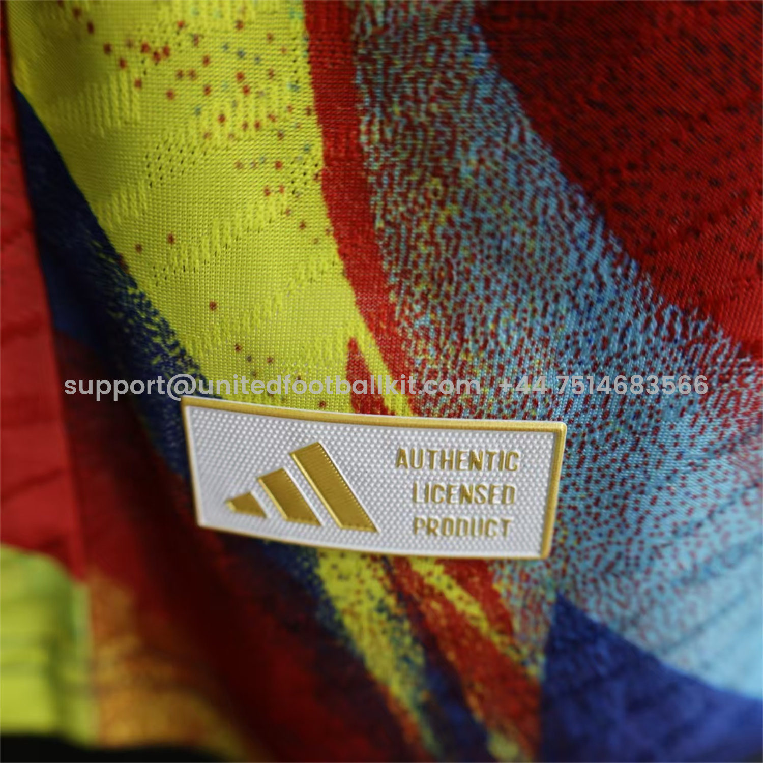 Unitedfootballkit.com | Arsenal 25-26 Colorful Flame Graffiti Pre-match Training Jersey - Player Version -Customize Name, Number and Patch | Worldwide Shipping