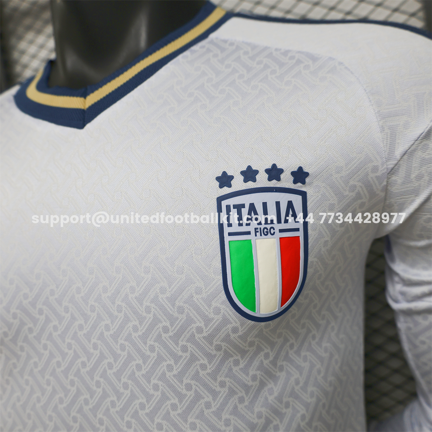 Unitedfootballkit.com | Italy 2026 Away Long Sleeves Jersey - Player Version -Customize Name, Number and Patch | Worldwide Shipping