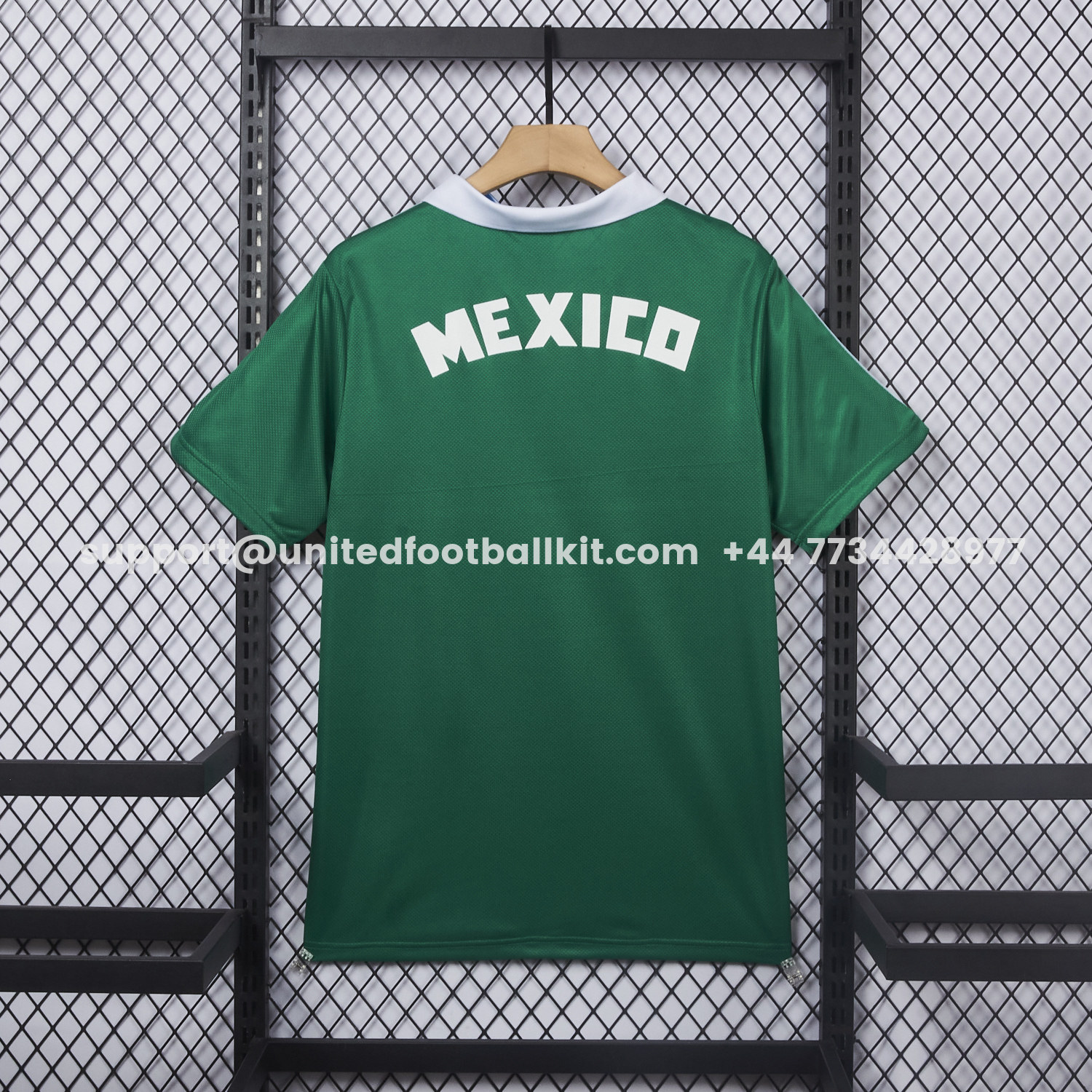 Unitedfootballkit.com | Retro Mexico 1986 Home Jersey - Fans Version -Customize Name, Number and Patch | Worldwide Shipping