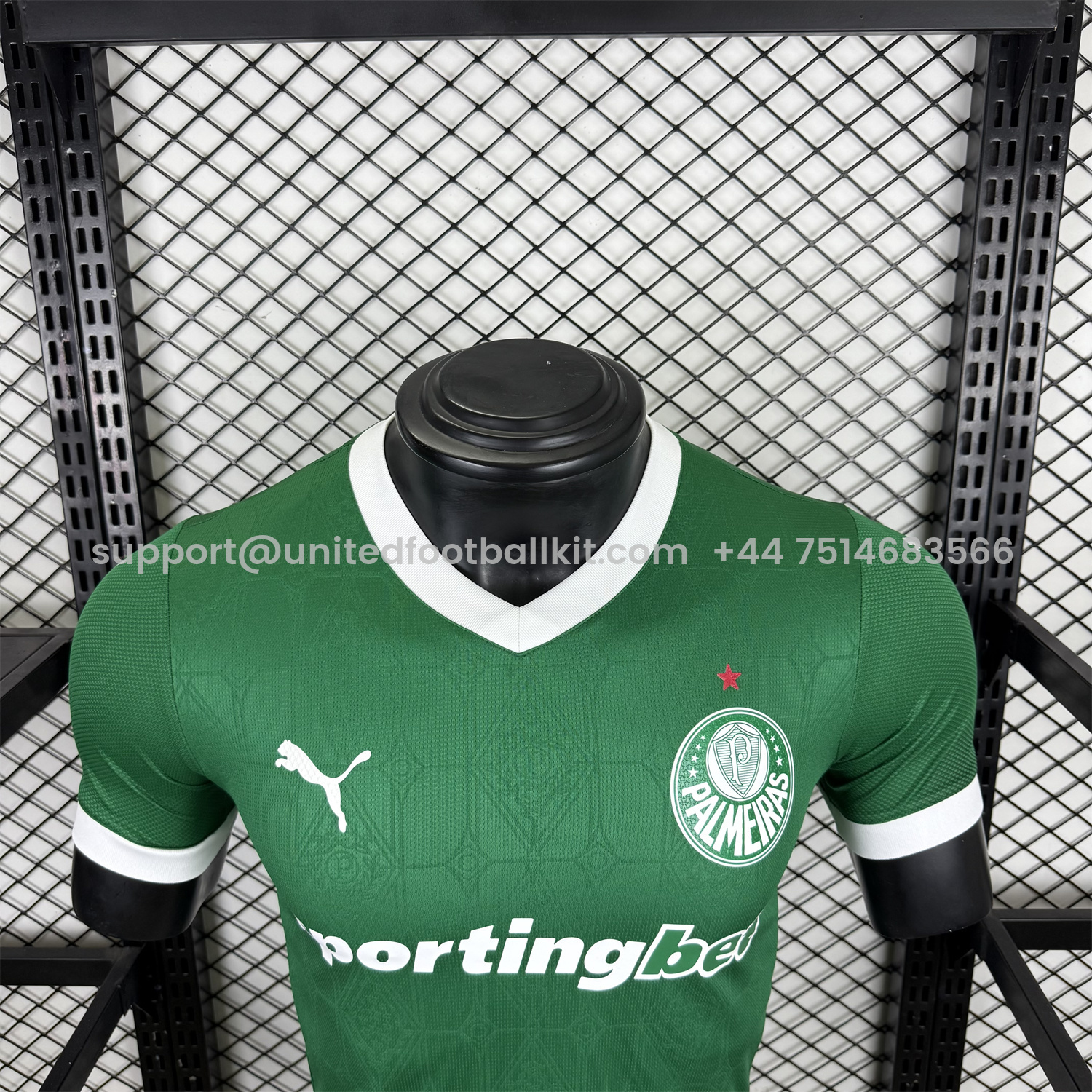 Unitedfootballkit.com | Palmeiras 2025-26 Home Jersey - Player Version -Customize Name, Number and Patch | Worldwide Shipping