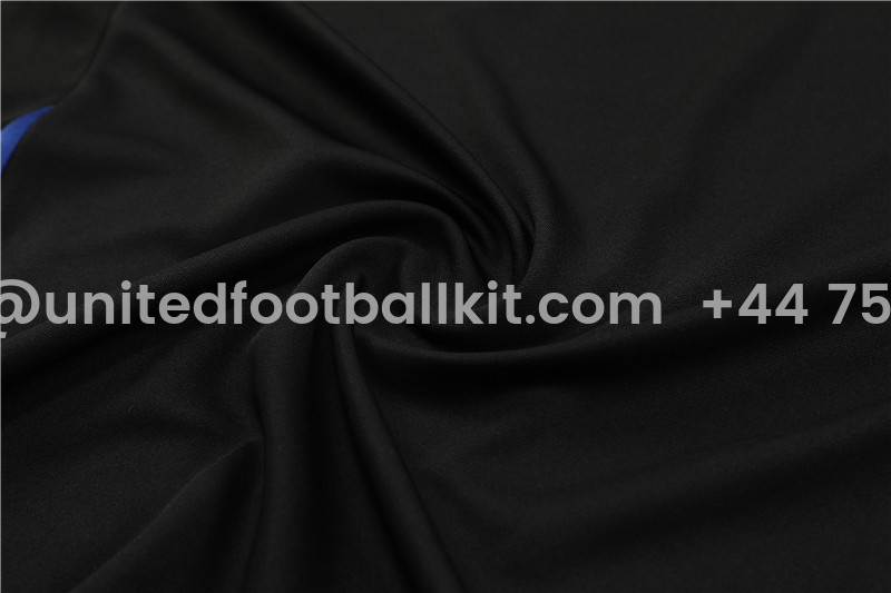 Unitedfootballkit.com | Germany 2024 Long Sleeve Training Set - Black -Customize Name, Number and Patch | Worldwide Shipping