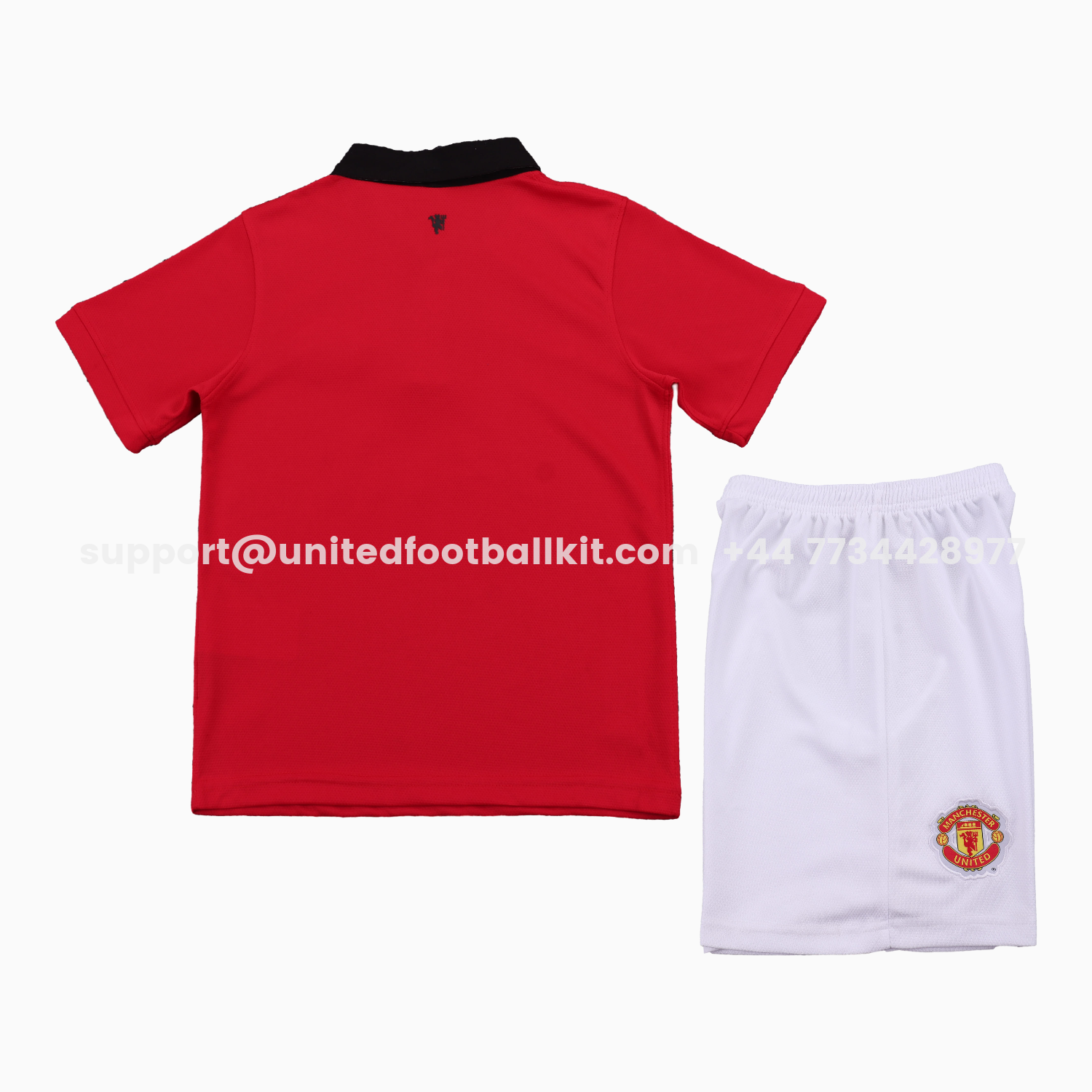 Unitedfootballkit.com | Retro Manchester United 2013-14 Home Kids Kit -Customize Name, Number and Patch | Worldwide Shipping