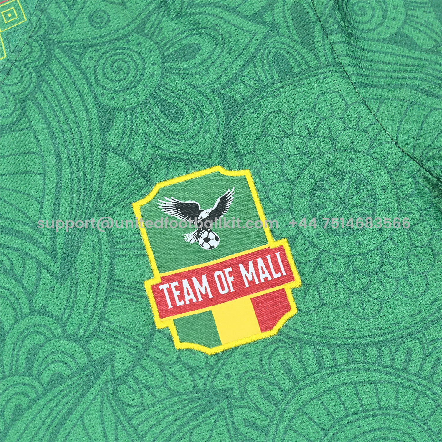 Unitedfootballkit.com | Mali 25-26 Green Special Jersey - Fans Version -Customize Name, Number and Patch | Worldwide Shipping