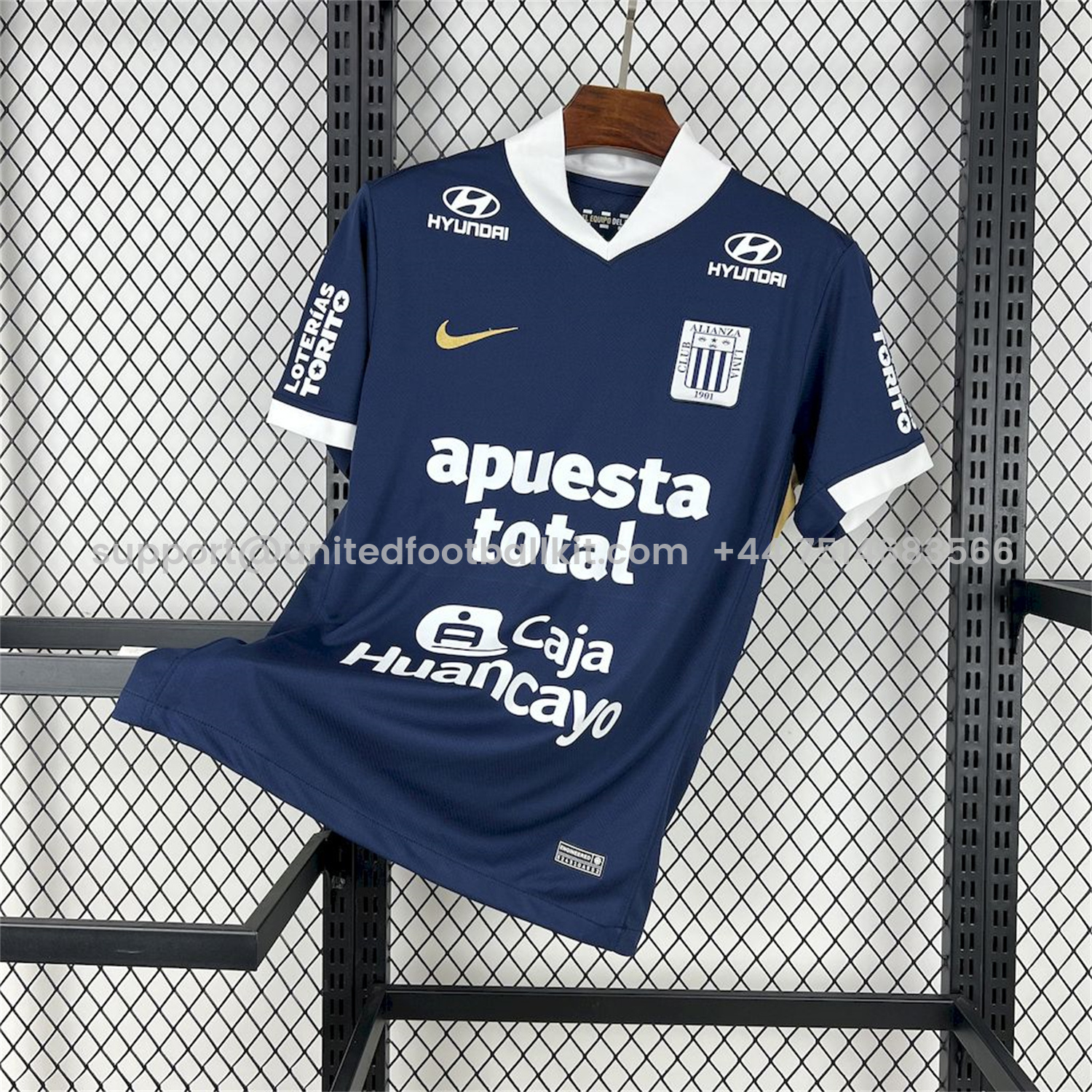 Unitedfootballkit.com | Alianza Lima 25-26 Away Jersey - Fans Version -Customize Name, Number and Patch | Worldwide Shipping