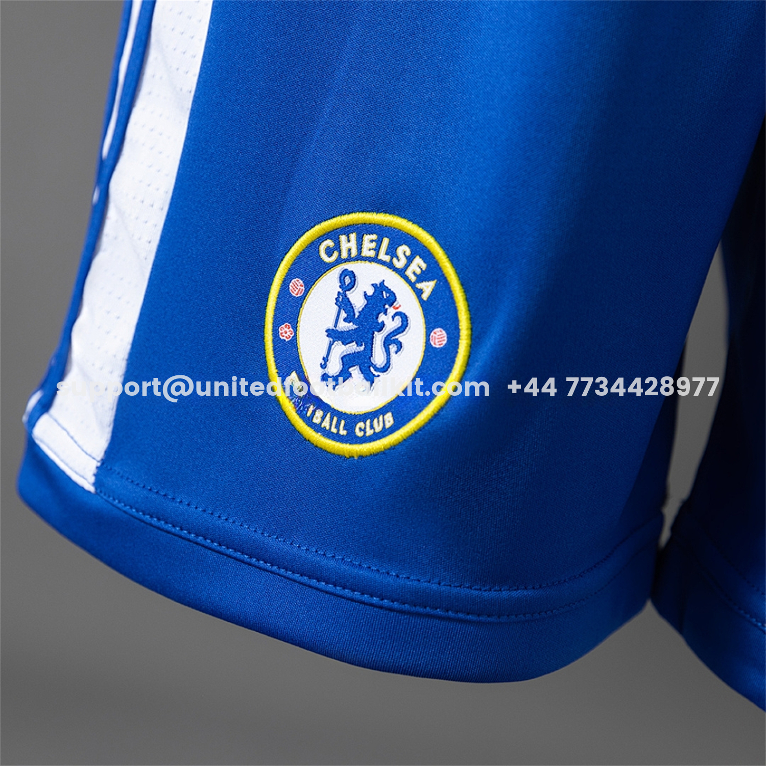 Unitedfootballkit.com | Retro C.H.E.L.S.E.A 2011-12 Home Shorts -Customize Name, Number and Patch | Worldwide Shipping